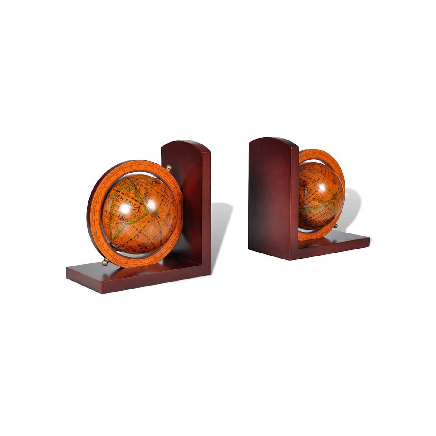 Serre-livre Globe 2 pcs