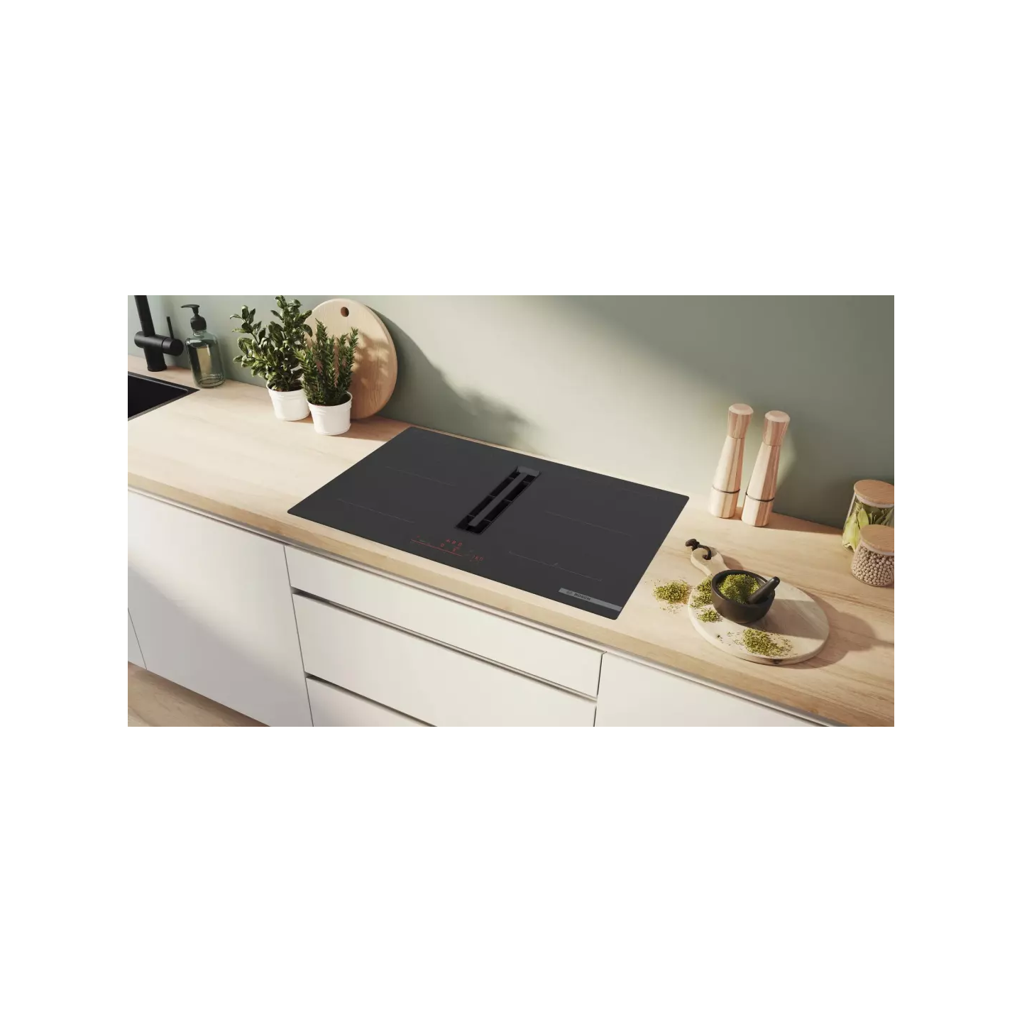 Plaque induction aspirante Bosch PVQ811H26E 80 cm | Nimestore