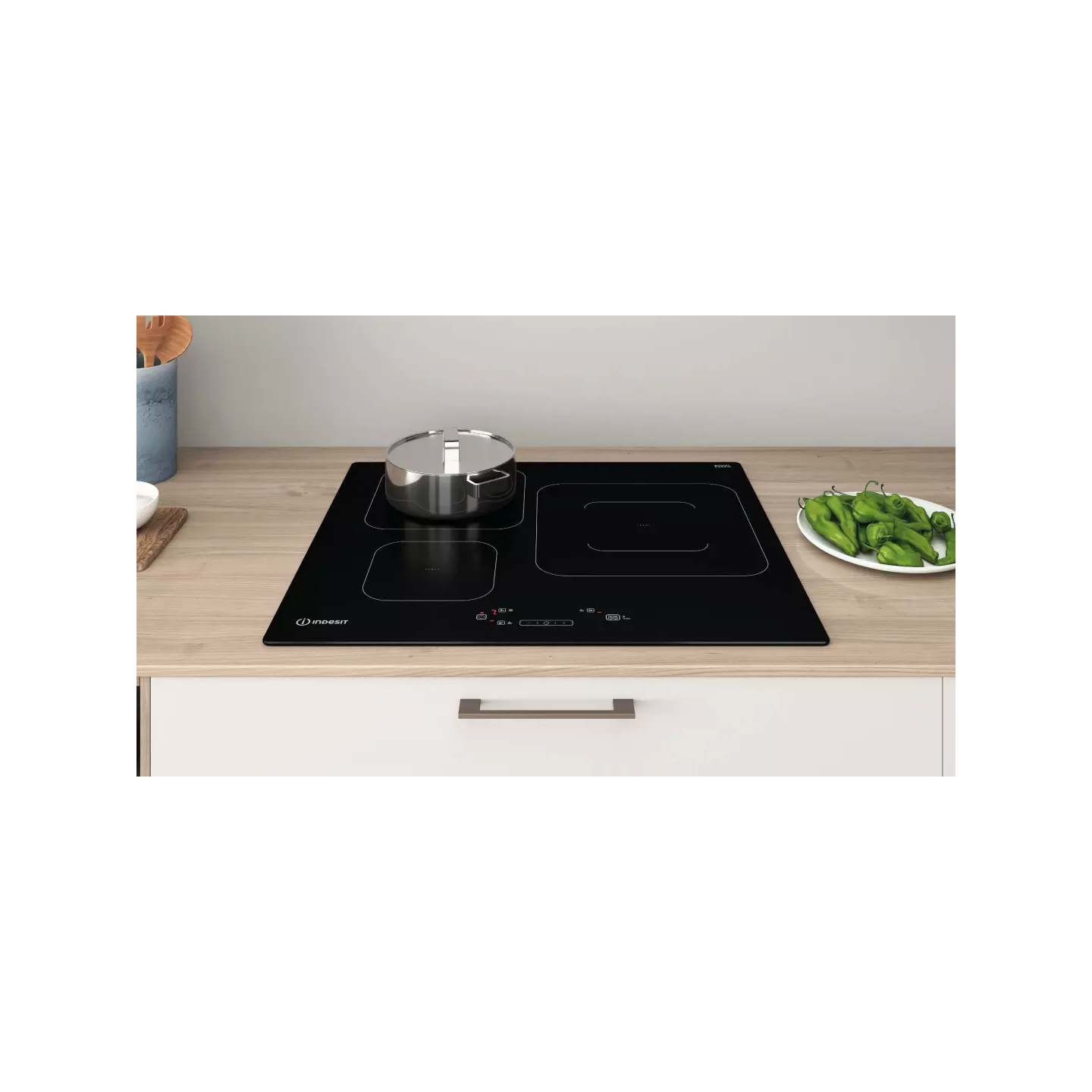 Plaque induction Indesit IS 33 Q 60 NE 3 foyers | Nimestore