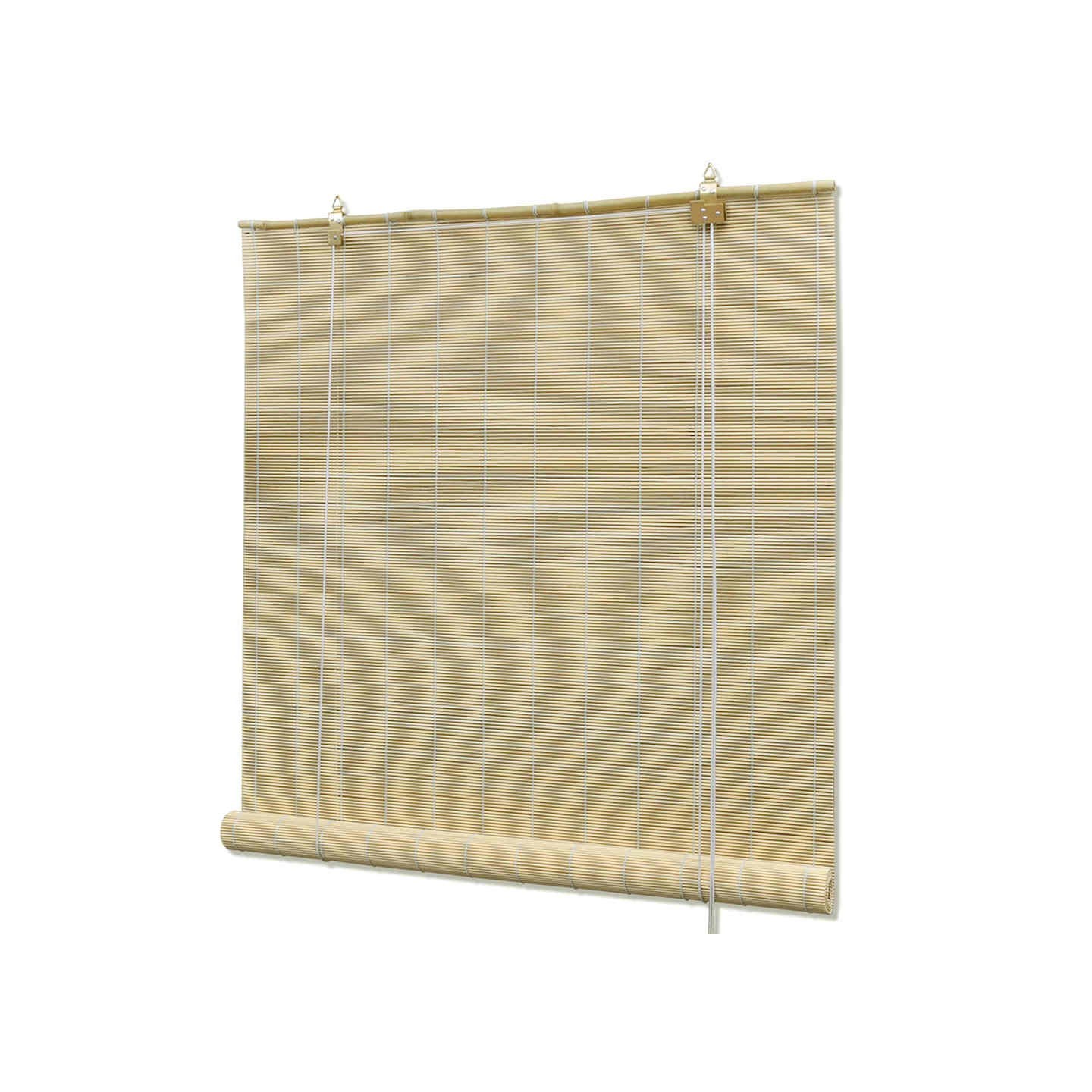 Store à rouleau bambou naturel 100x160 cm