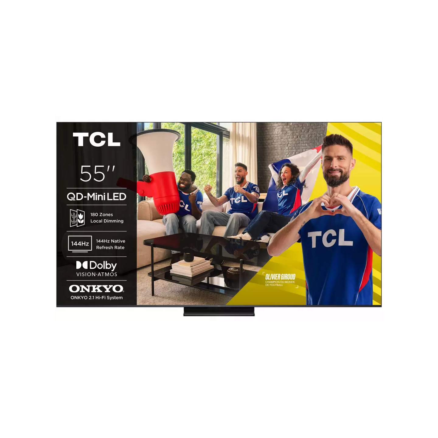 TV QD-Mini LED TCL 55C6KPRO 55" 4K 144 Hz | Nimestore