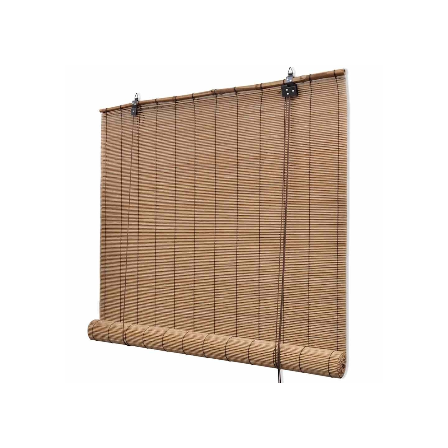 Store roulant Bambou Marron 100x160 cm