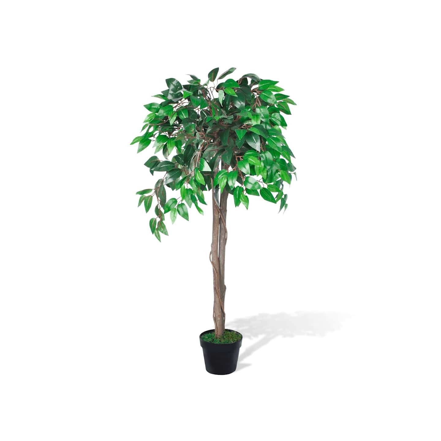 Palmier Artificiel Plastique avec Pot 110 cm