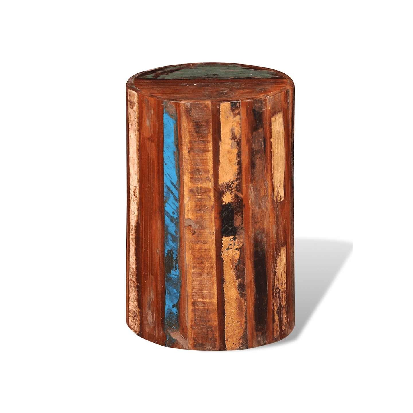 Tabouret Bois de récupération massif