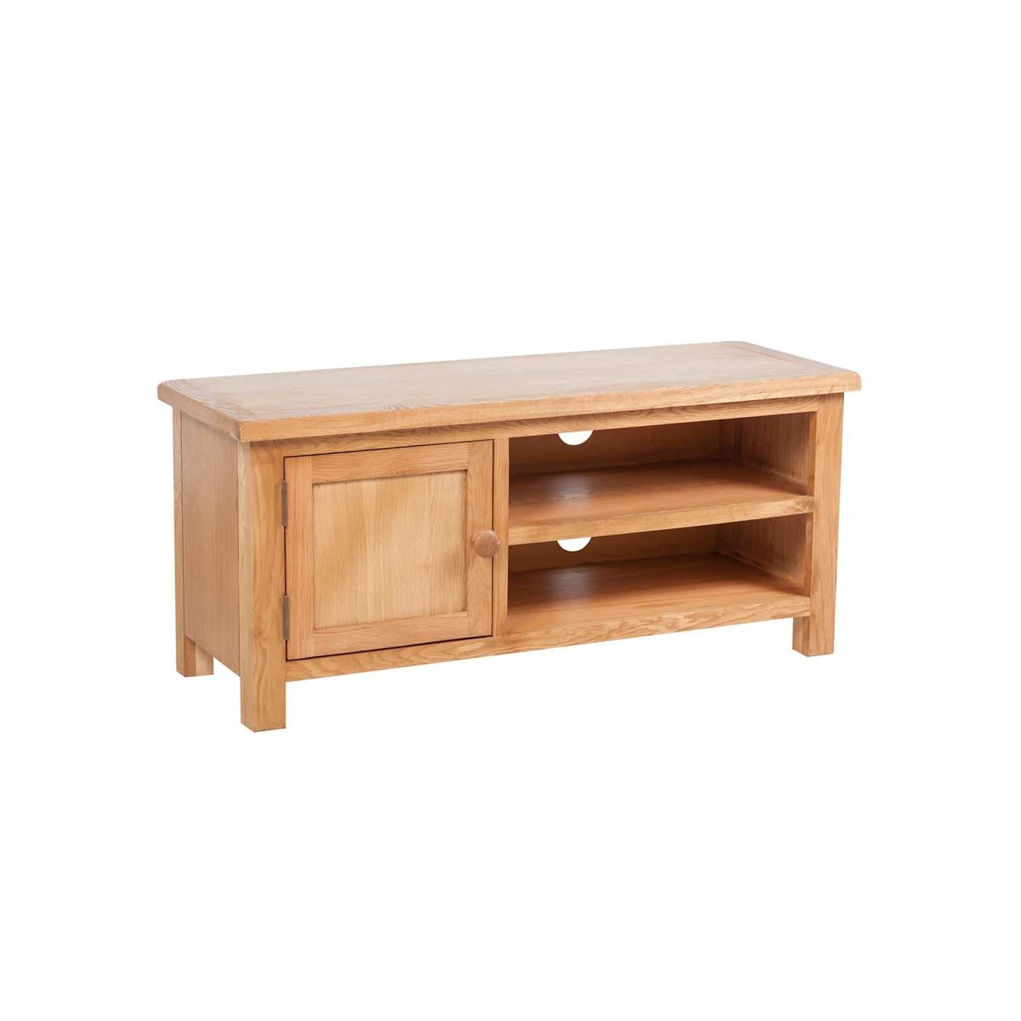 Meuble TV 103 x 36 x 46 cm Bois de chêne solide