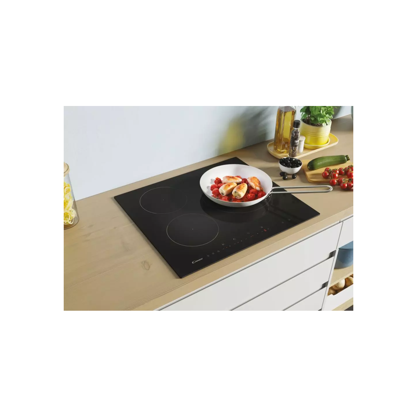 Plaque induction Candy CIS633DTT1 3 foyers 59 cm | Nimestore