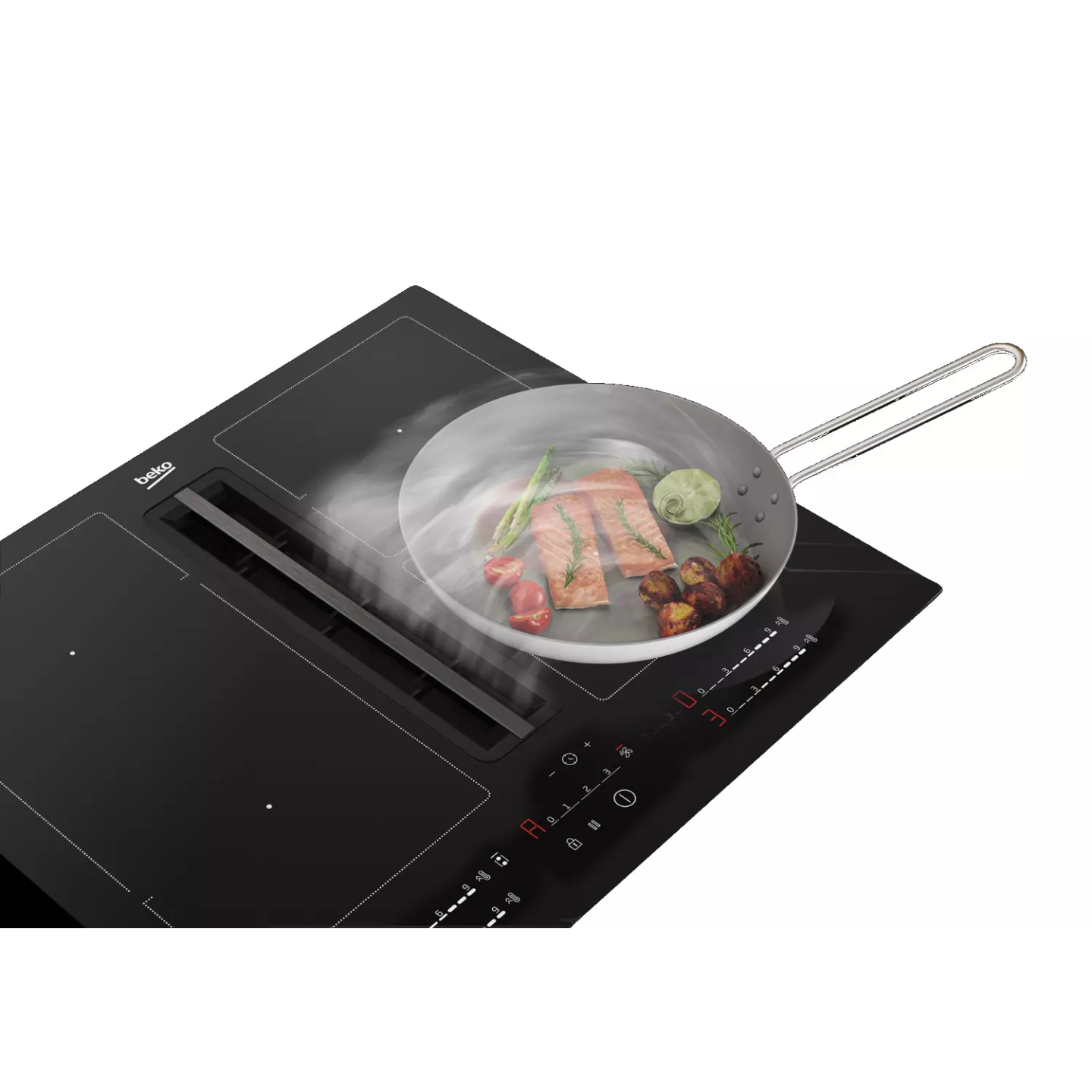 Plaque induction aspirante Beko HIXI64700UF1 60 cm | Nimestore