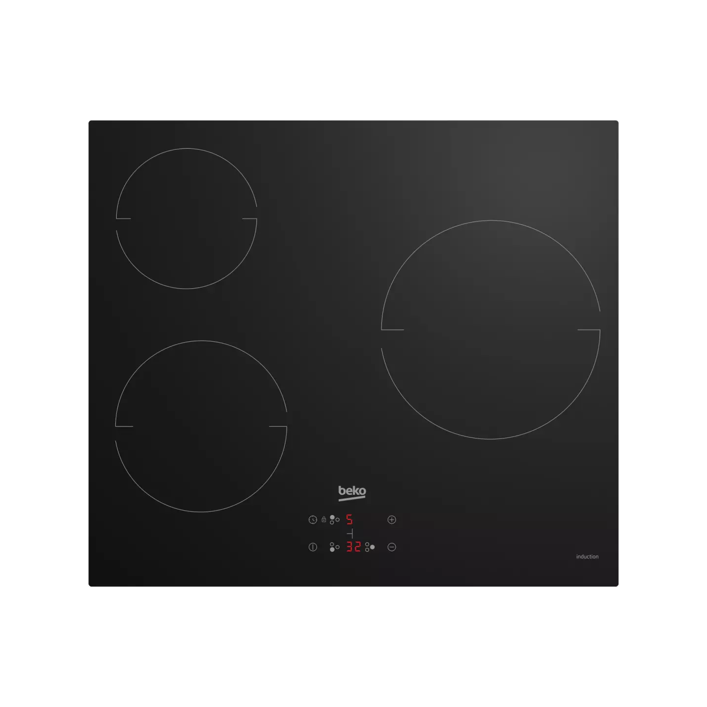 Plaque induction Beko HII 63400 MT 3 foyers 58 cm | Nimestore
