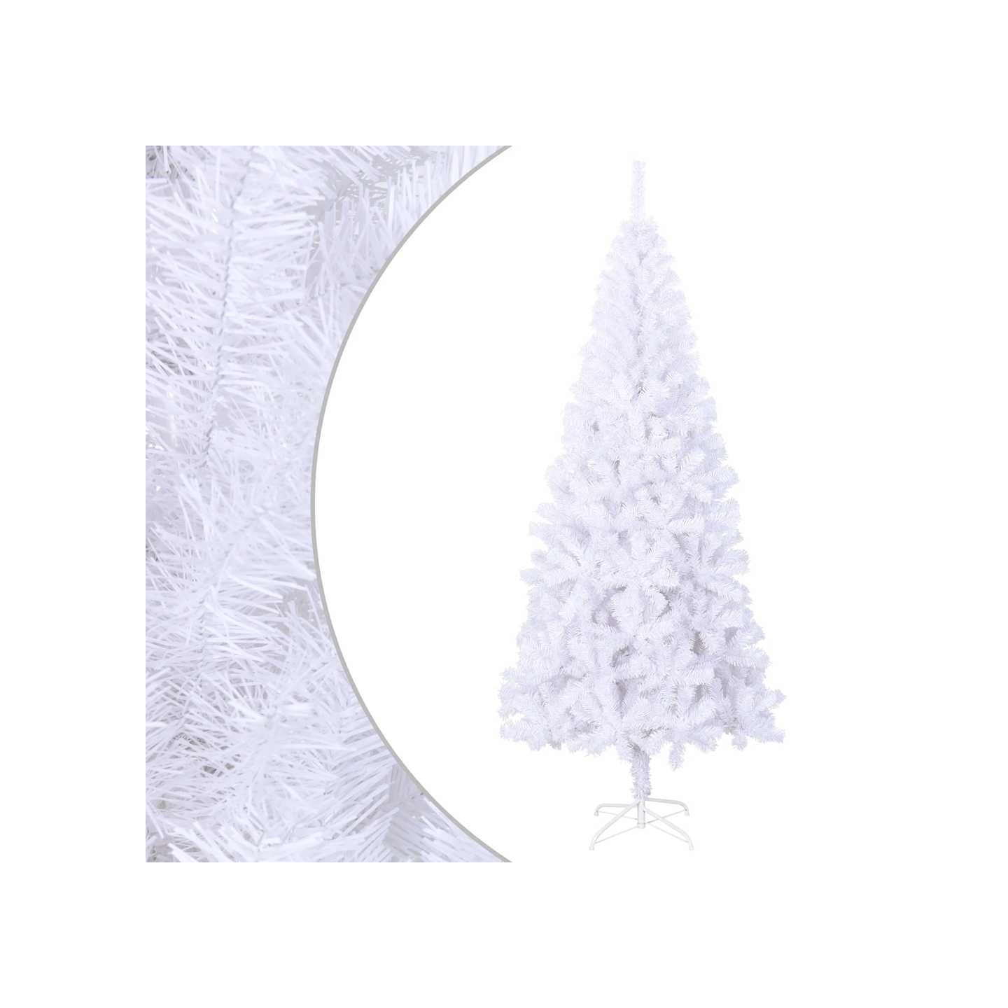 Arbre de Noël artificiel et support Acier 210 cm 910 branches