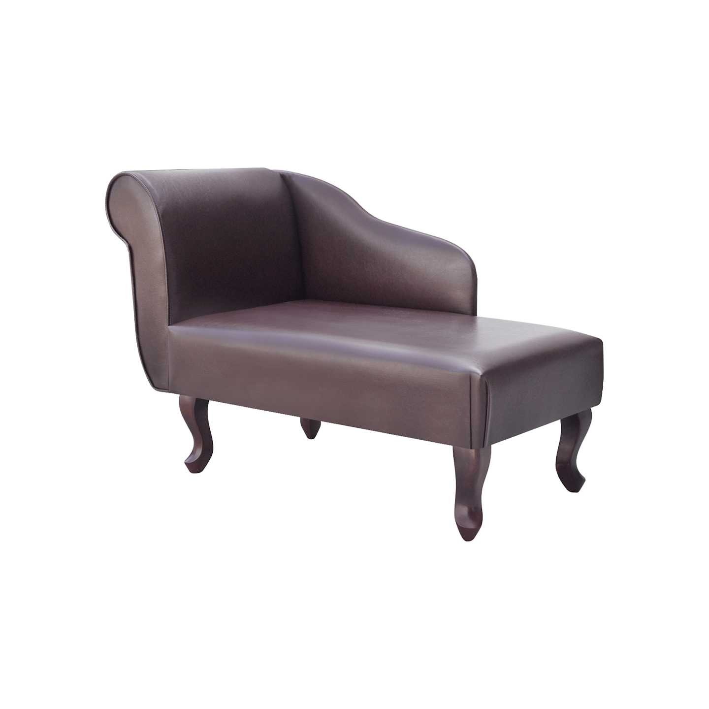 Chaise longue Marron Similicuir