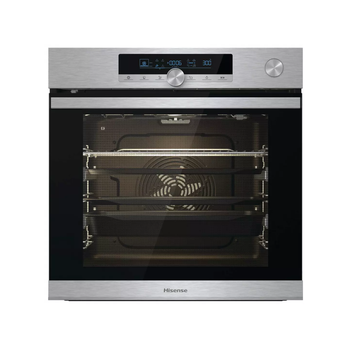 Four pyrolyse Hisense BSA66334PX 77 L A+ AirFry | Nimestore