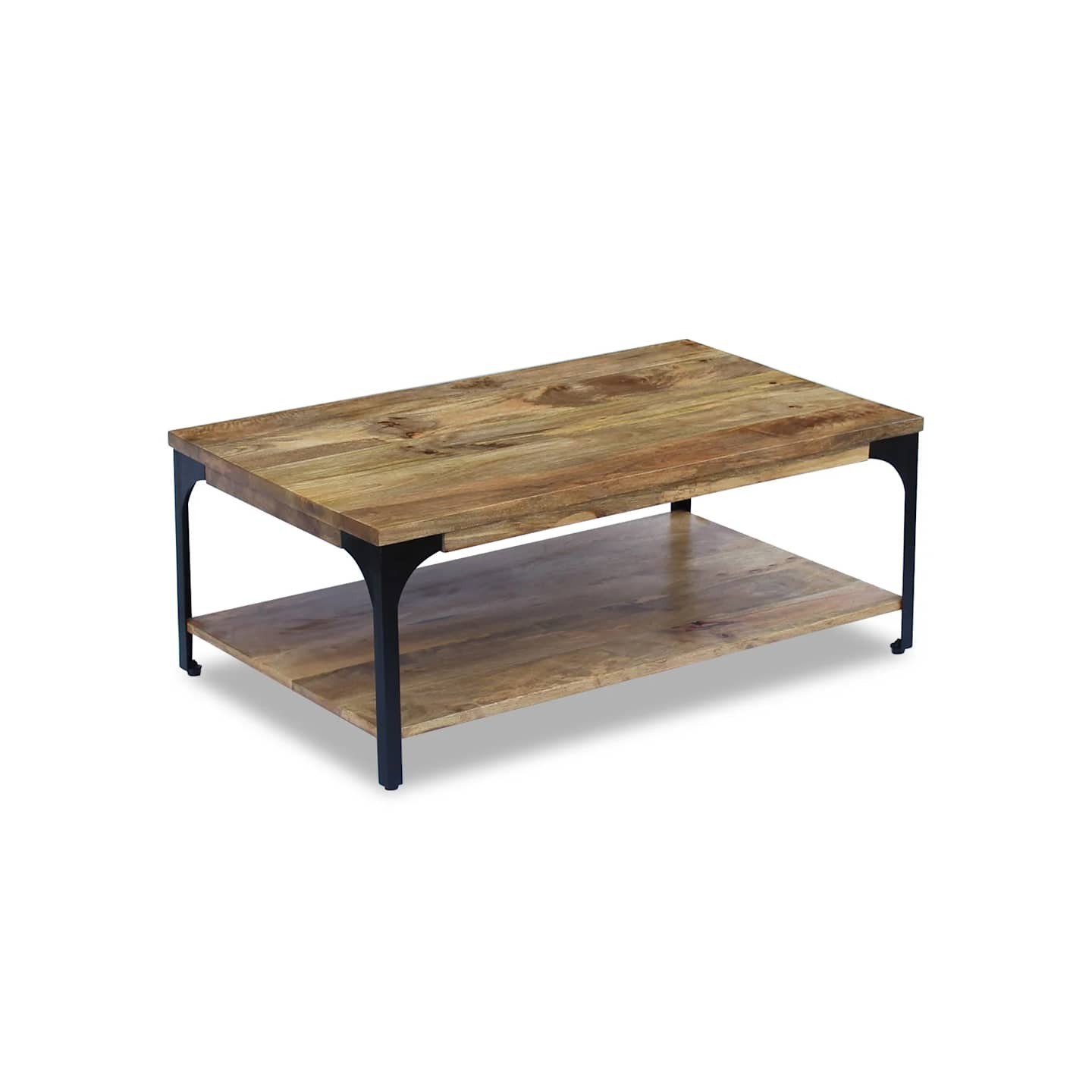 Table basse Bois de manguier 100x60x38 cm