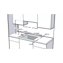 Plaque induction Beko HII63201FMTB zone modulable | Nimestore