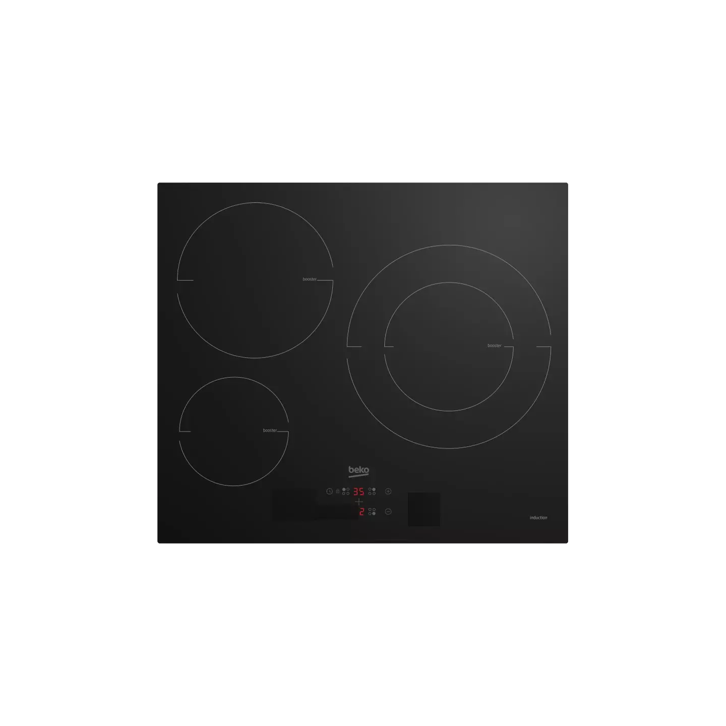 Plaque induction Beko HII63405MT 3 foyers 59 cm | Nimestore