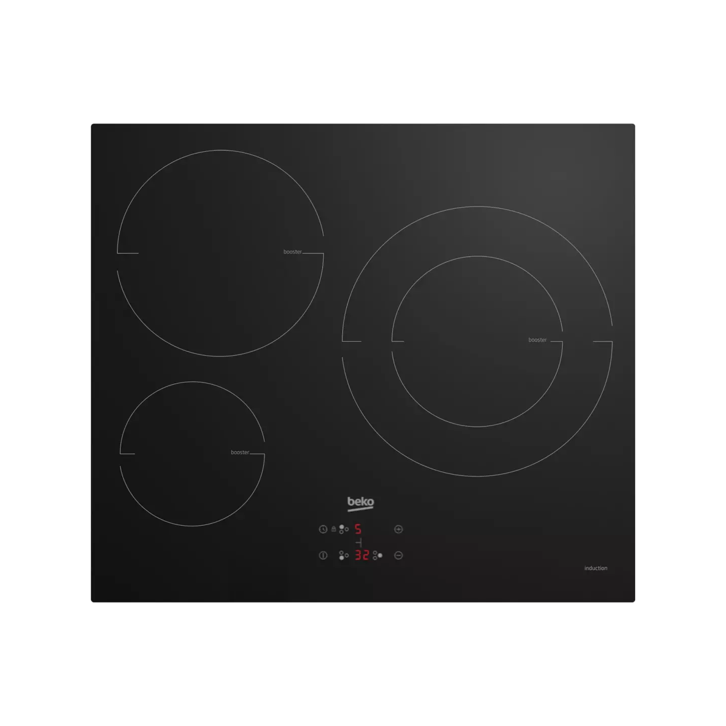 Plaque induction Beko HII63405MT 3 foyers 59 cm | Nimestore