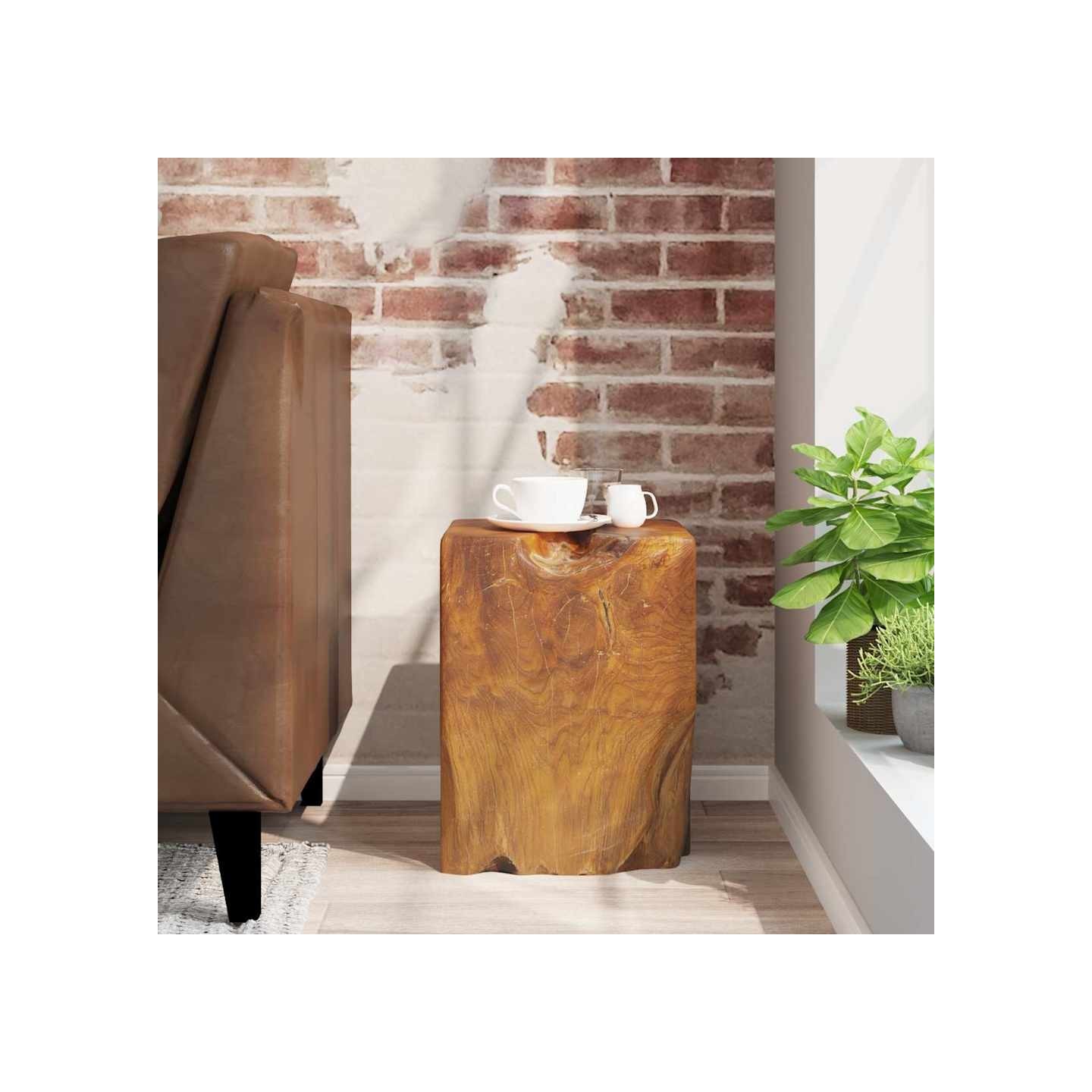 Tabouret Bois de teck massif