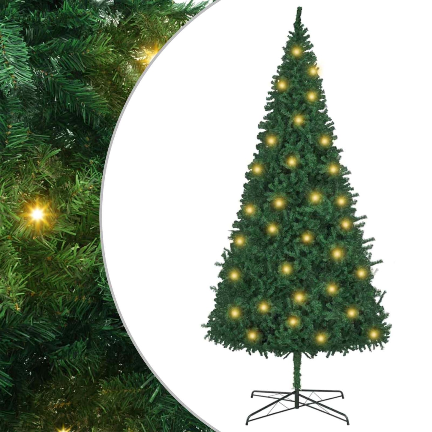 Sapin de Noël Vert 400 cm PVC