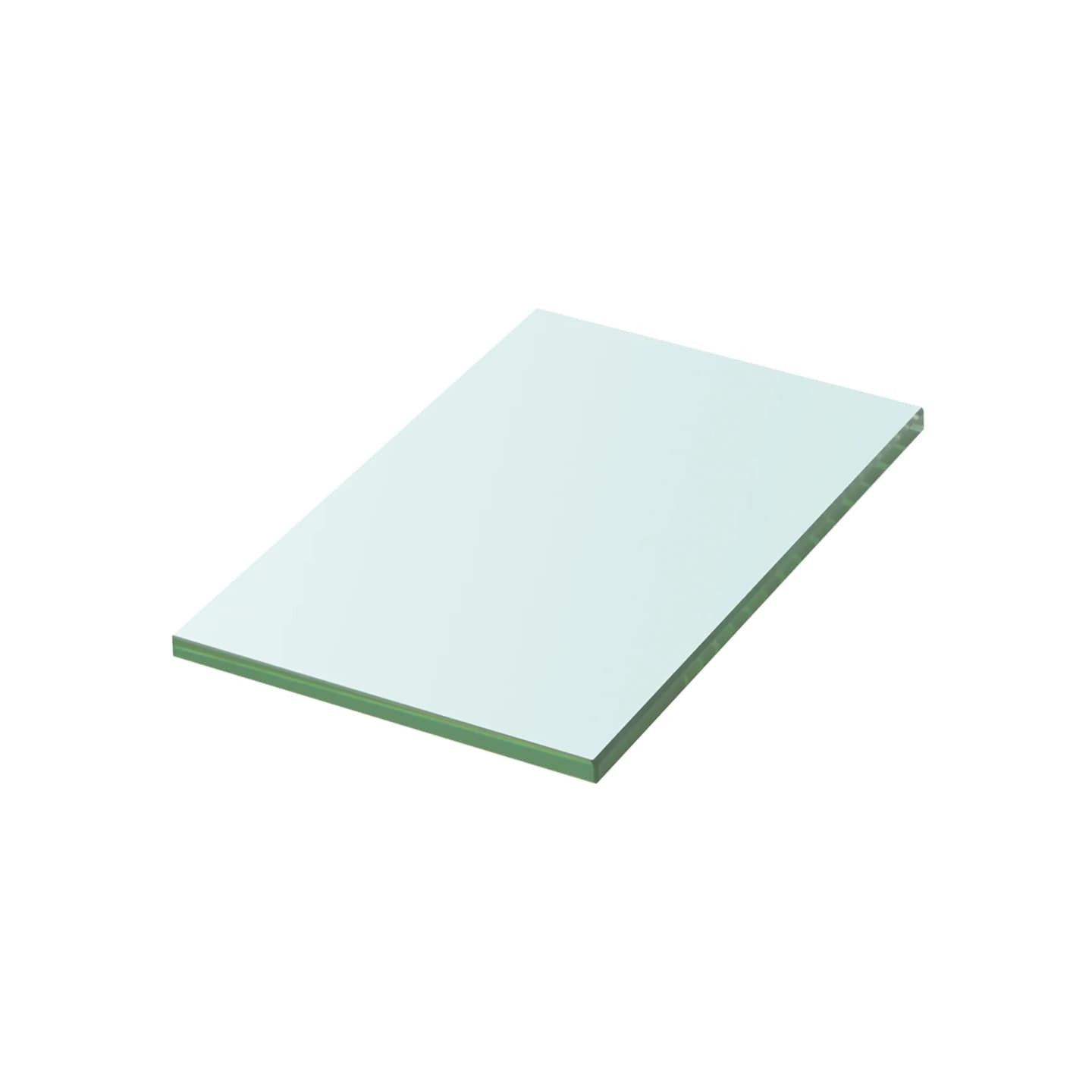 Panneau pour étagère Verre transparent 20 x 12 cm