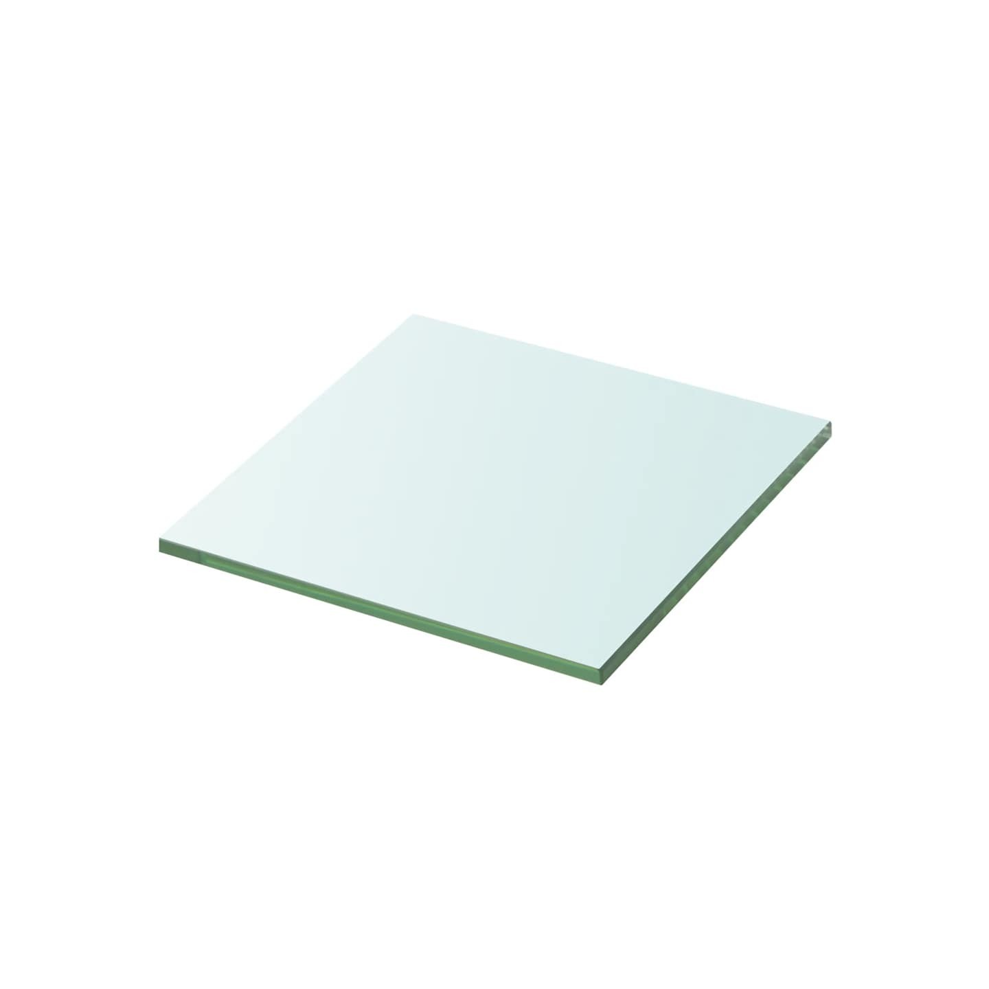 Panneau pour étagère Verre transparent 20 x 20 cm