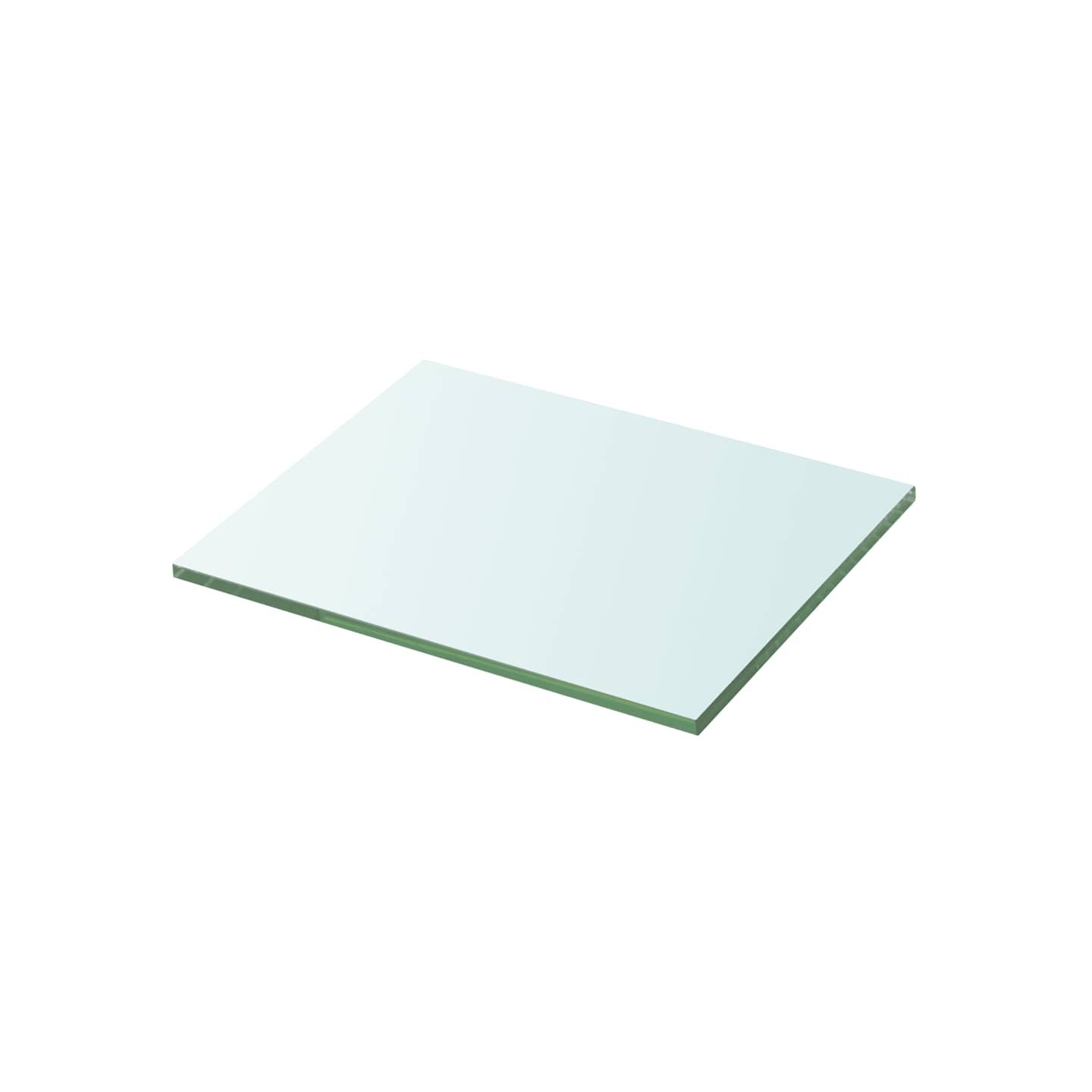 Panneau pour étagère Verre transparent 20 x 25 cm