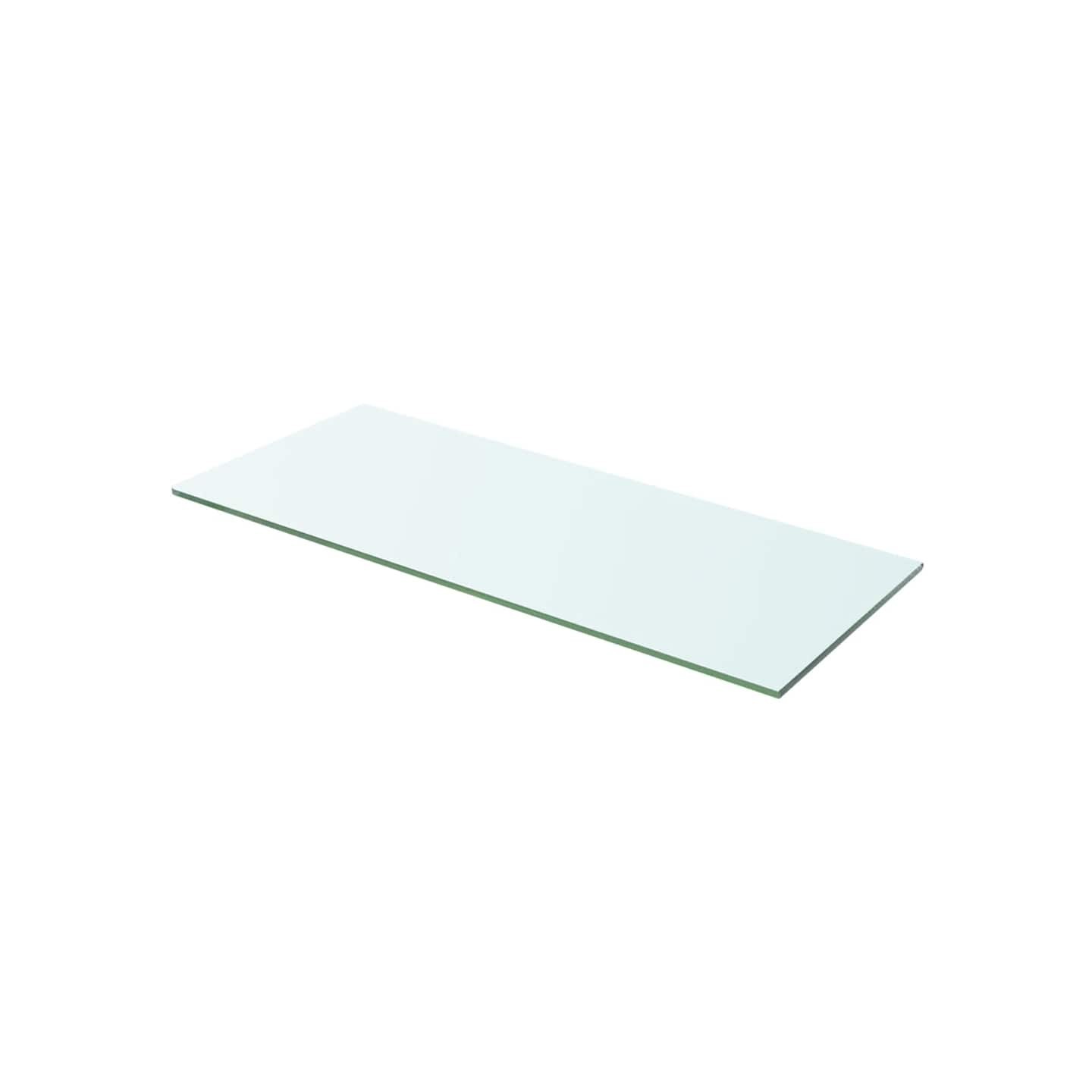 Panneau pour étagère Verre transparent 60 x 20 cm