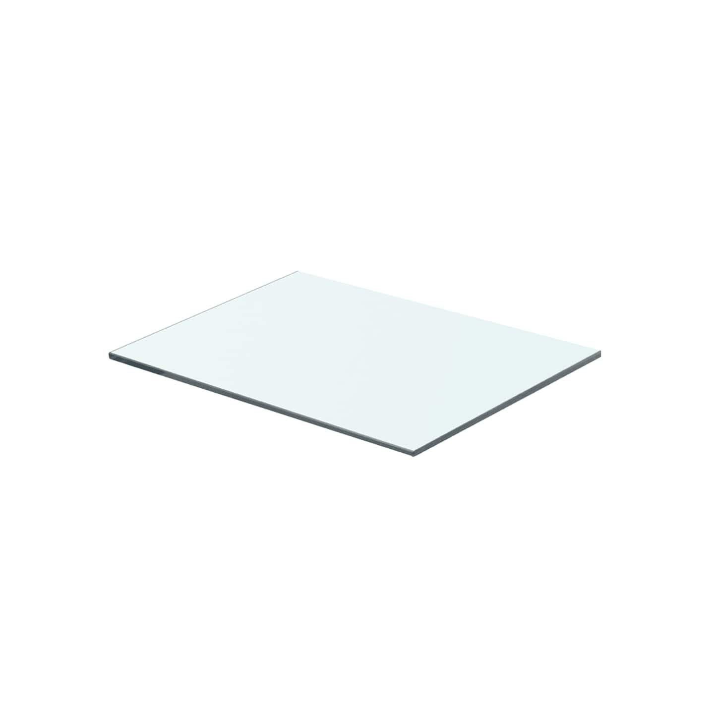 Panneau pour étagère Verre transparent 40 x 25 cm
