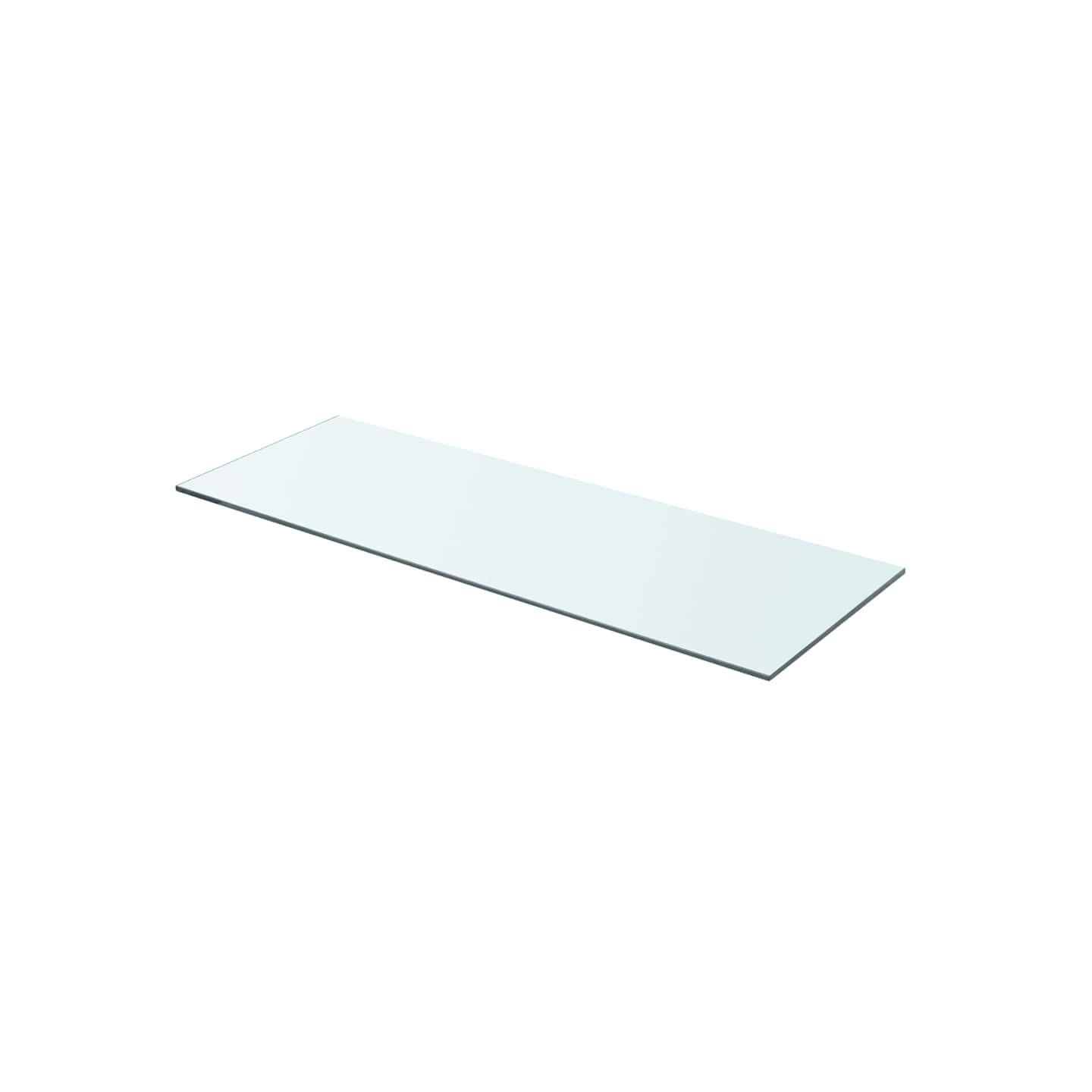 Panneau pour étagère Verre transparent 70 x 25 cm