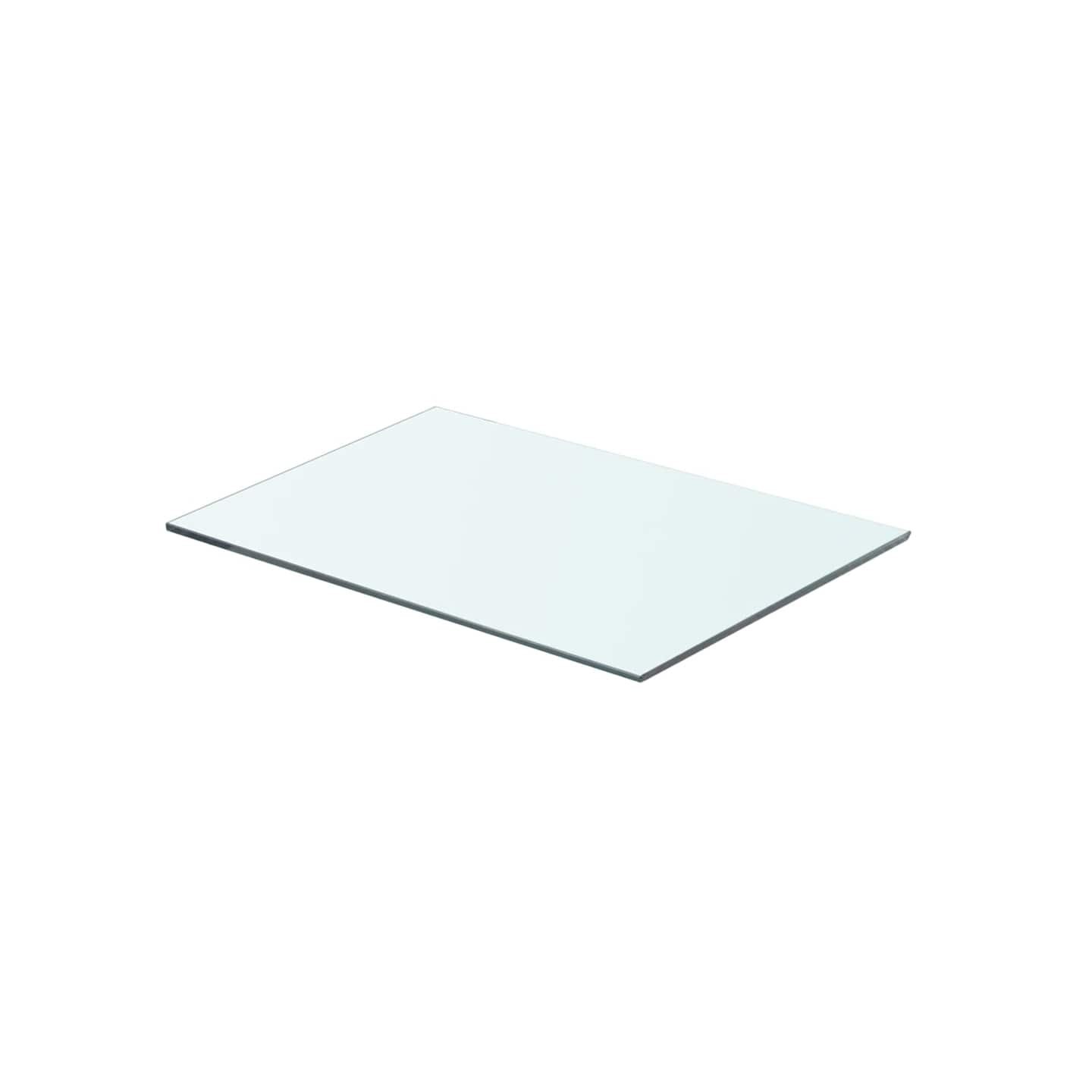 Panneau pour étagère Verre transparent 50 x 30 cm