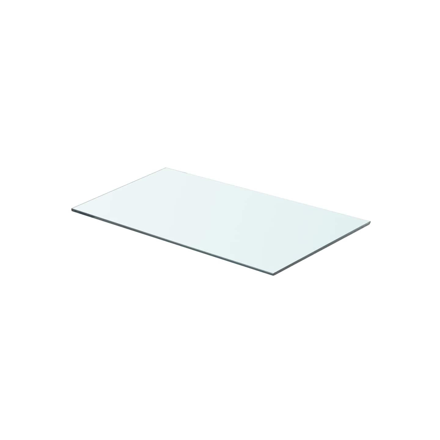 Panneau pour étagère Verre transparent 60 x 30 cm
