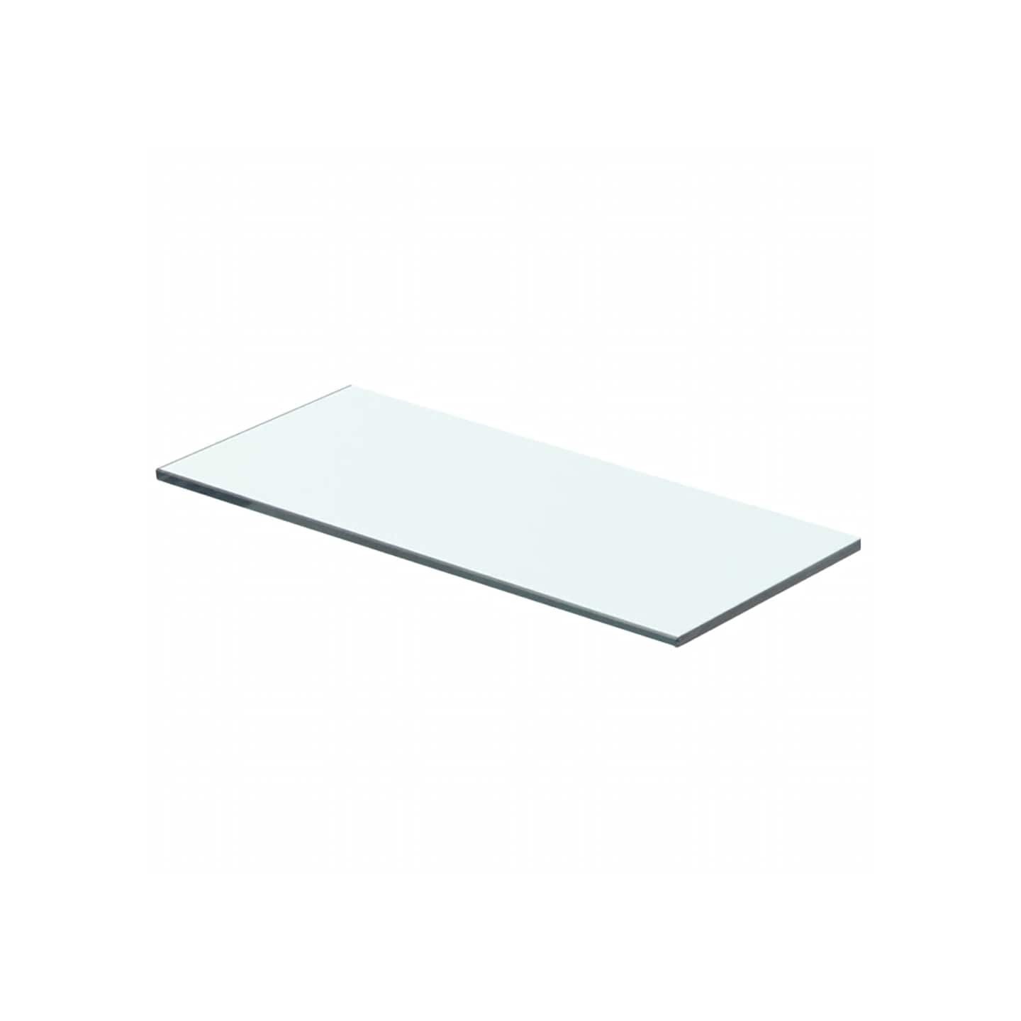 Panneau pour étagère Verre transparent 40 x 12 cm