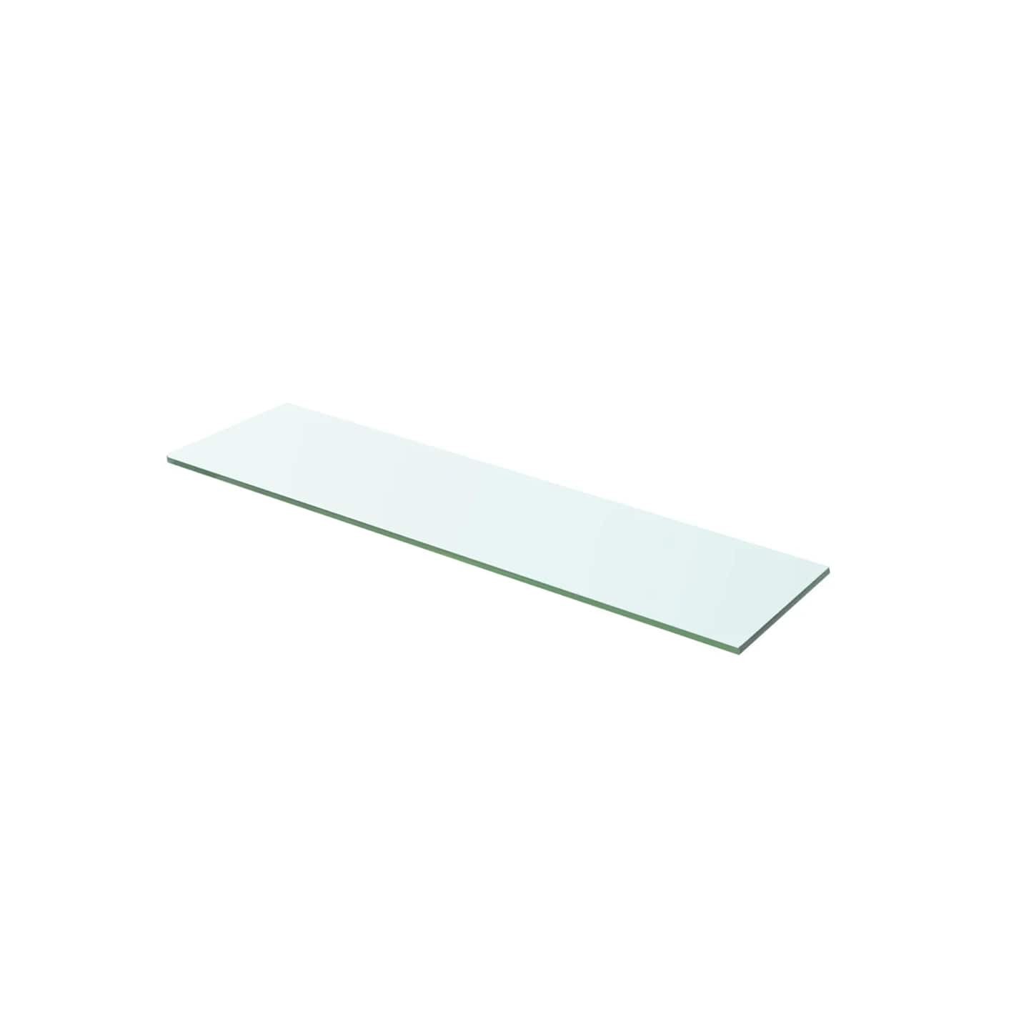 Panneau pour étagère Verre transparent 60 x 12 cm
