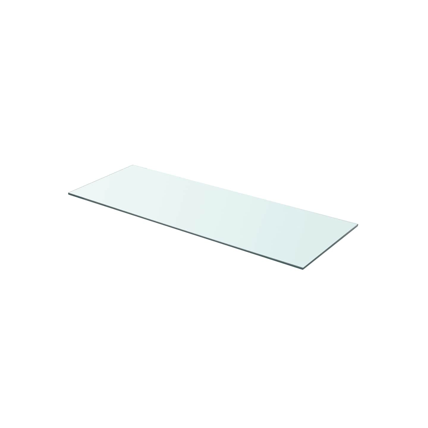 Panneau pour étagère Verre transparent 80 x 30 cm