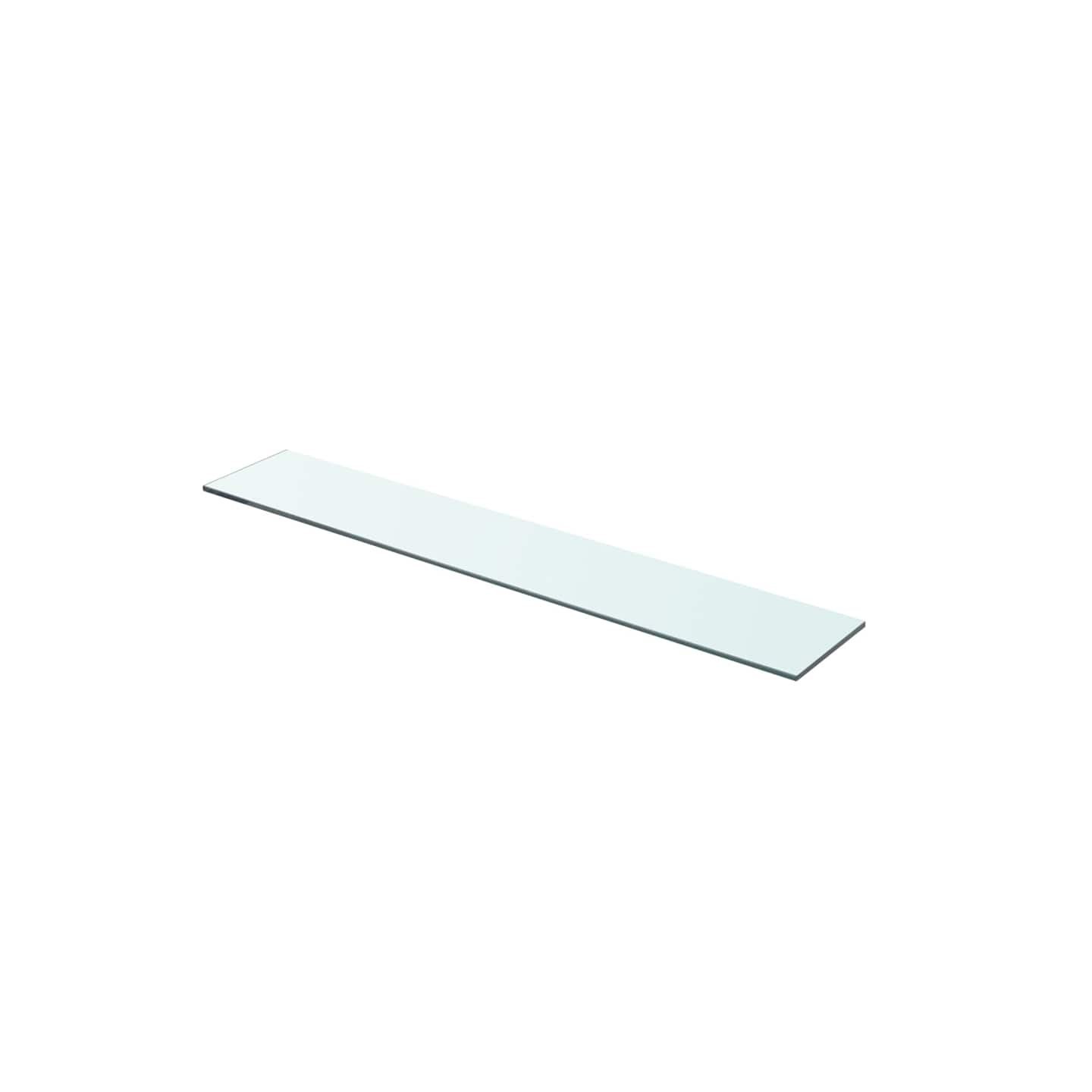 Panneau pour étagère Verre transparent 70 x 12 cm