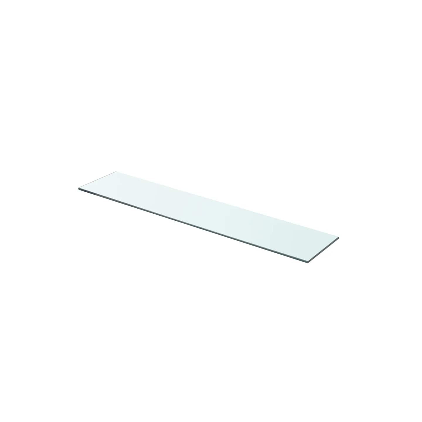 Panneau d’étagère Verre transparent 70 x 15 cm