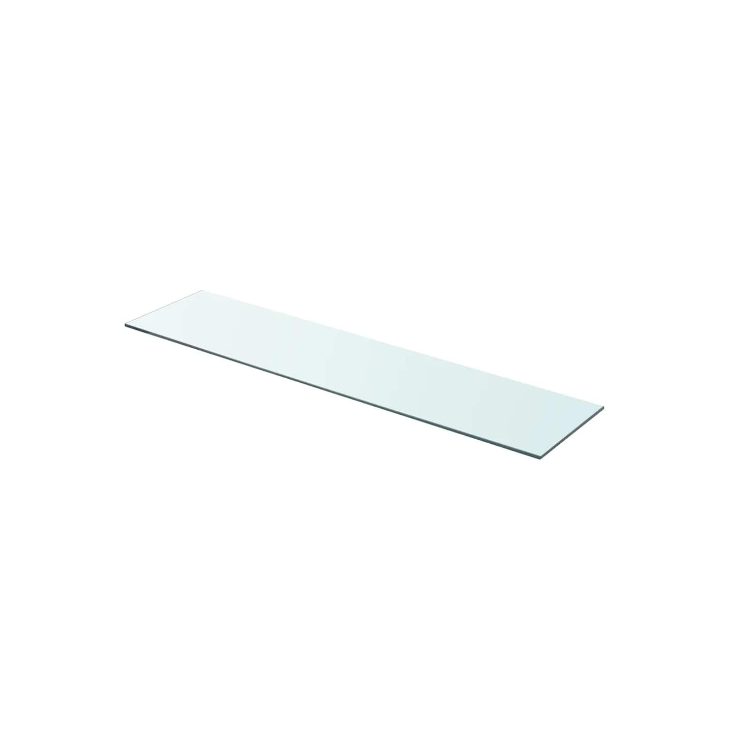 Panneau pour étagère Verre transparent 90 x 20 cm