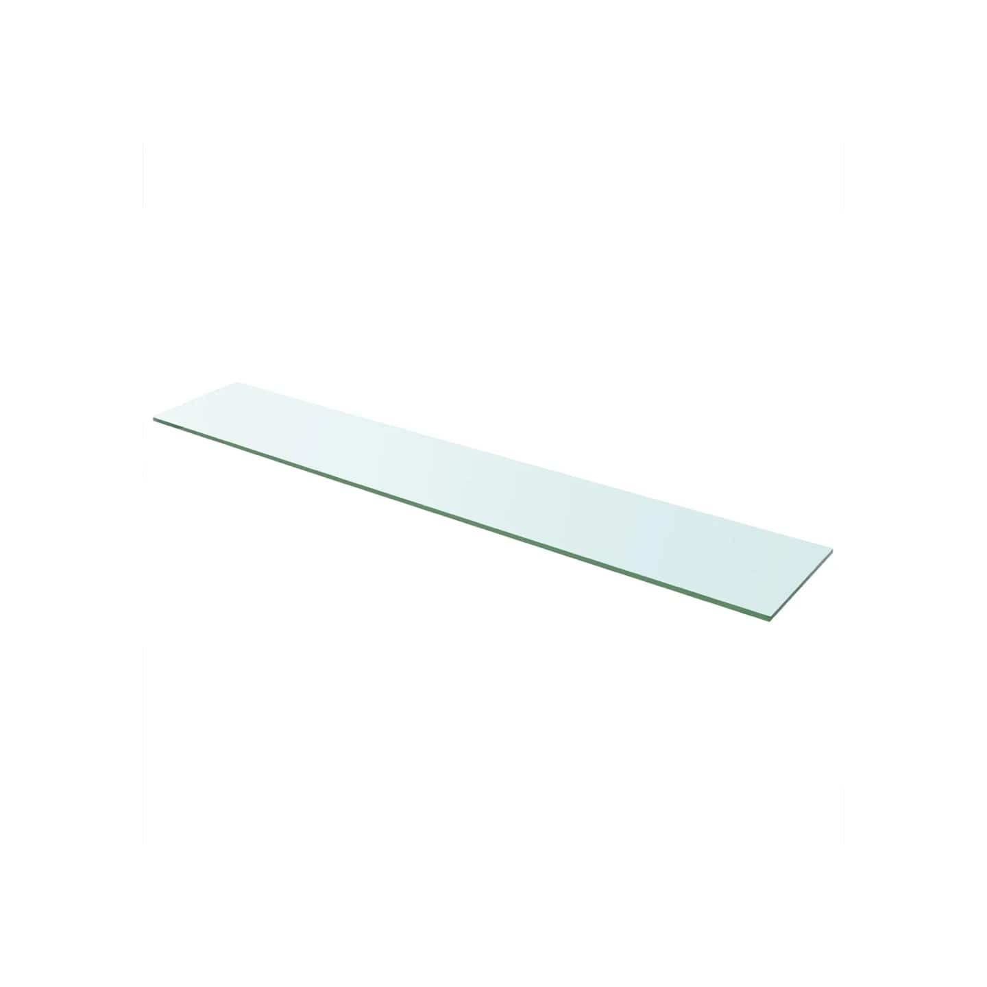 Panneau pour étagère Verre transparent 110 x 20 cm