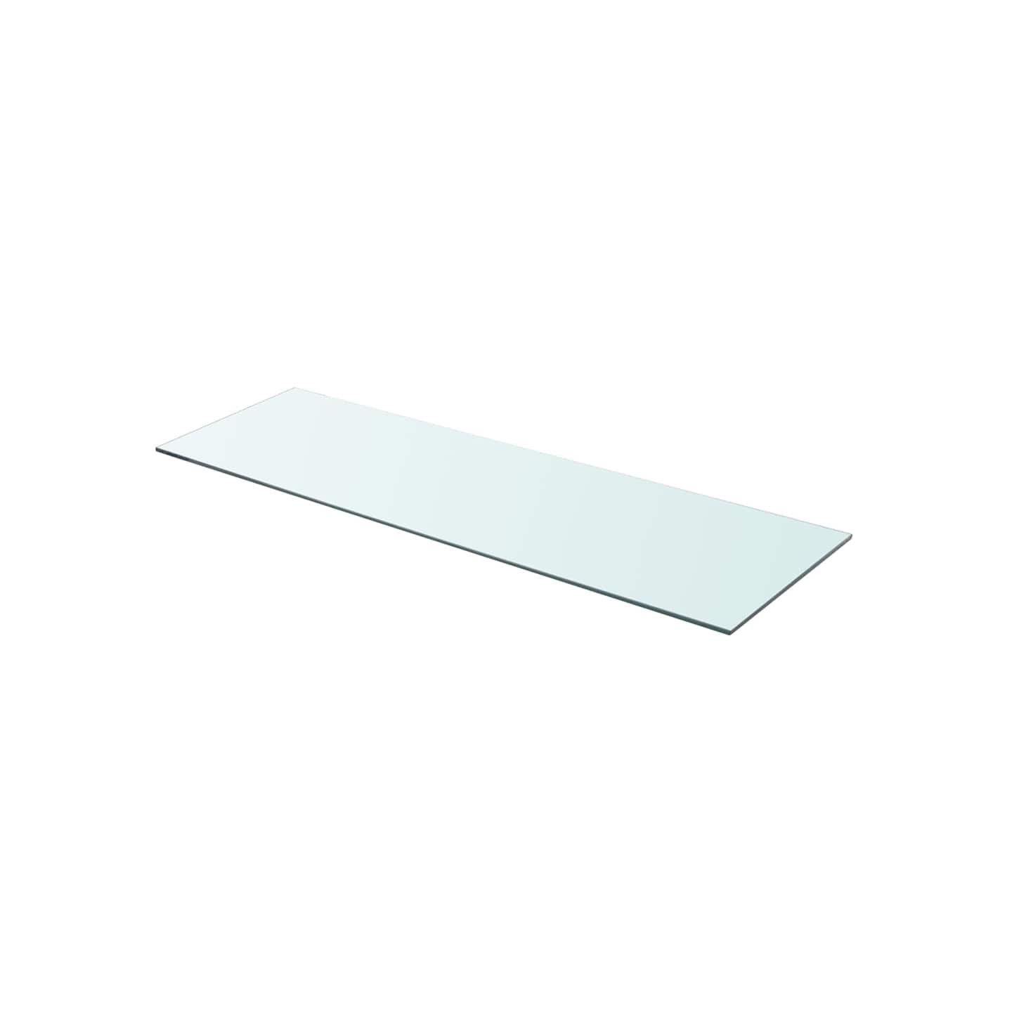 Panneau pour étagère Verre transparent 90 x 30 cm