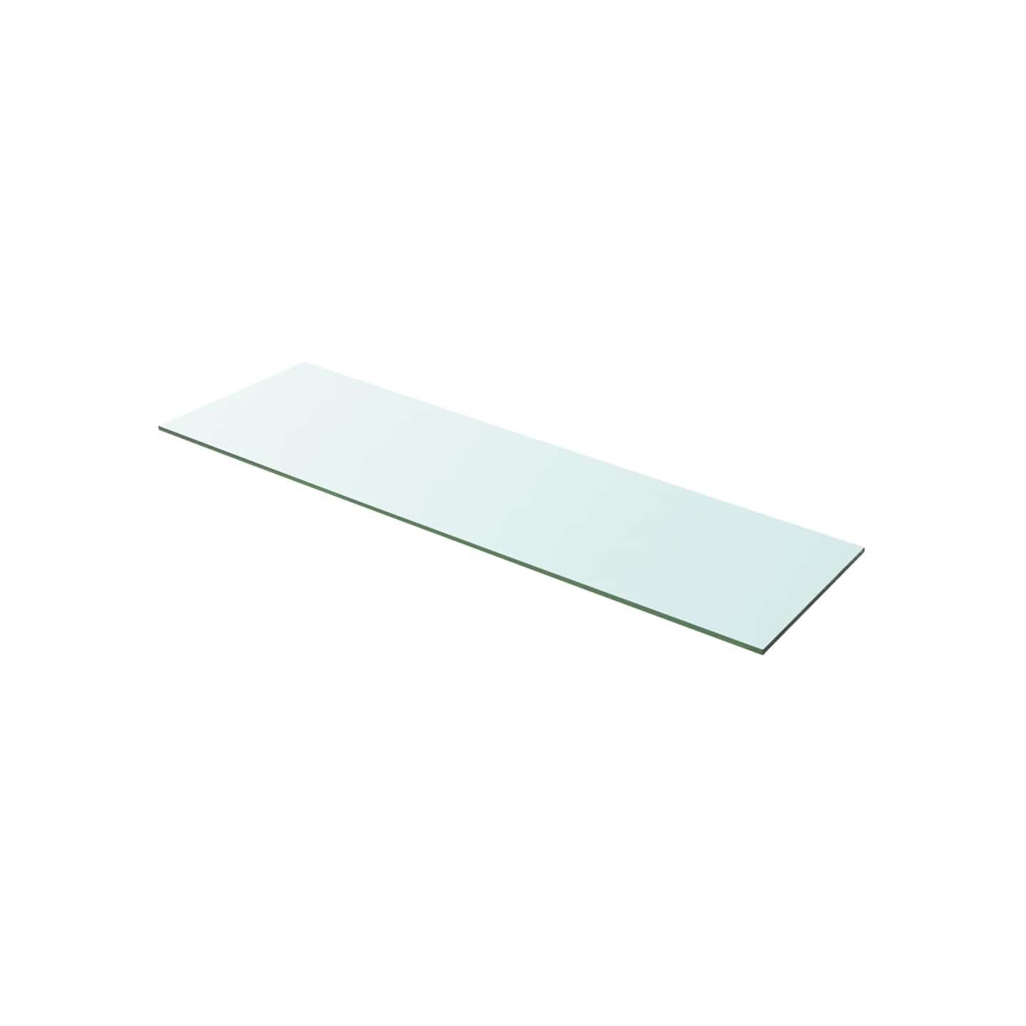 Panneau pour étagère Verre transparent 100 x 30 cm