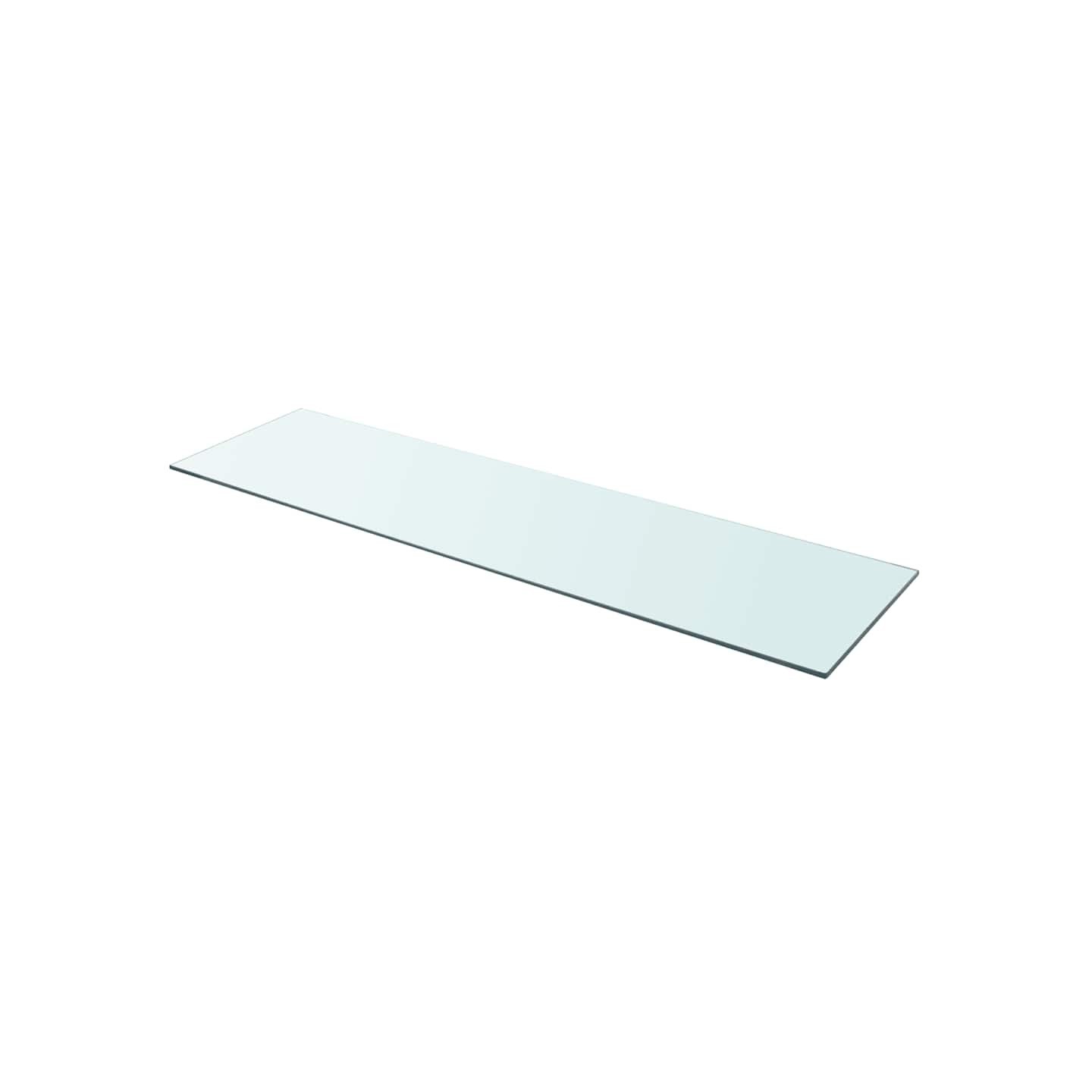 Panneau pour étagère Verre transparent 110 x 30 cm