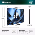 TV Mini LED Hisense 55U7SE 55" 4K 144 Hz | Nimestore