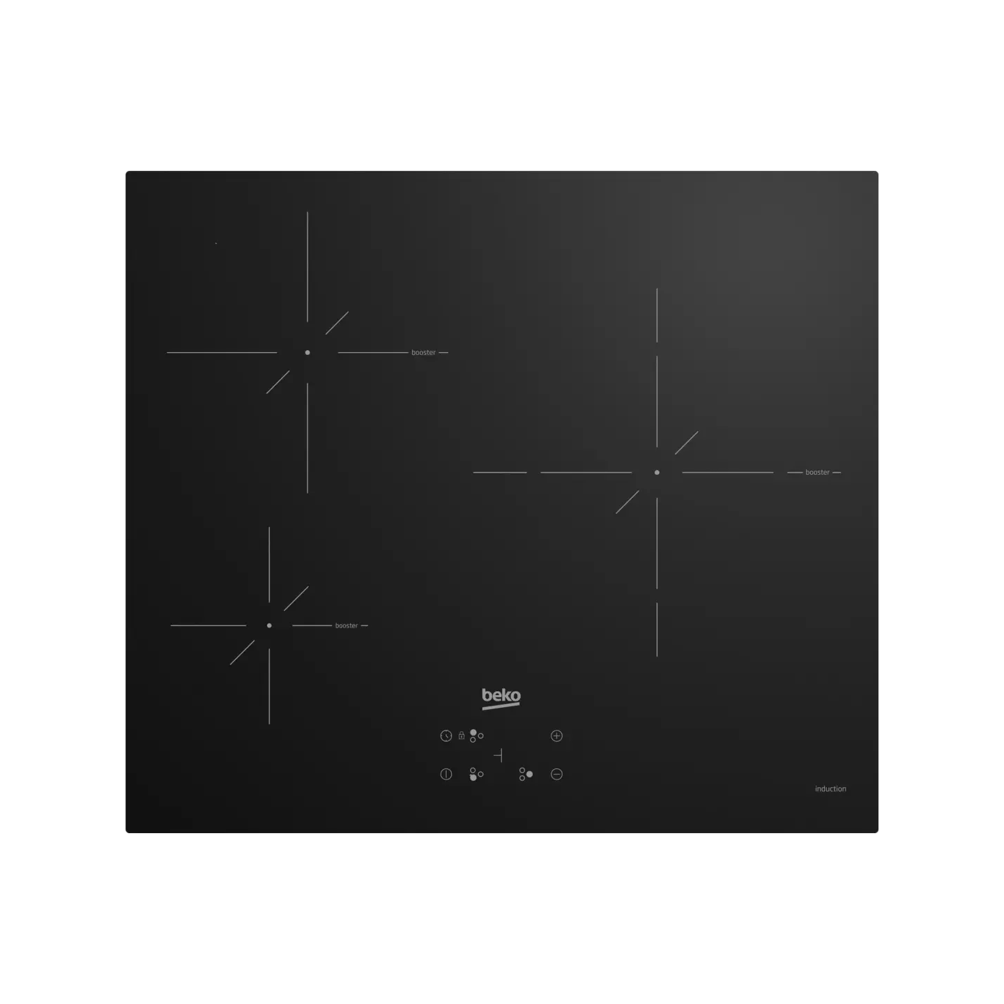 Plaque induction Beko HII63400SMT 3 foyers 59 cm | Nimestore