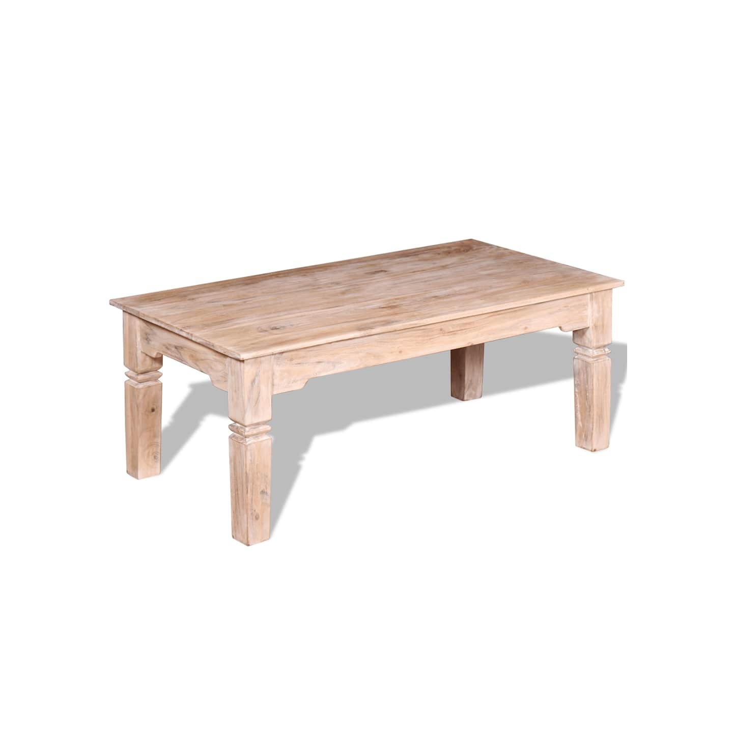 Table basse Bois d'acacia 110x60x45 cm