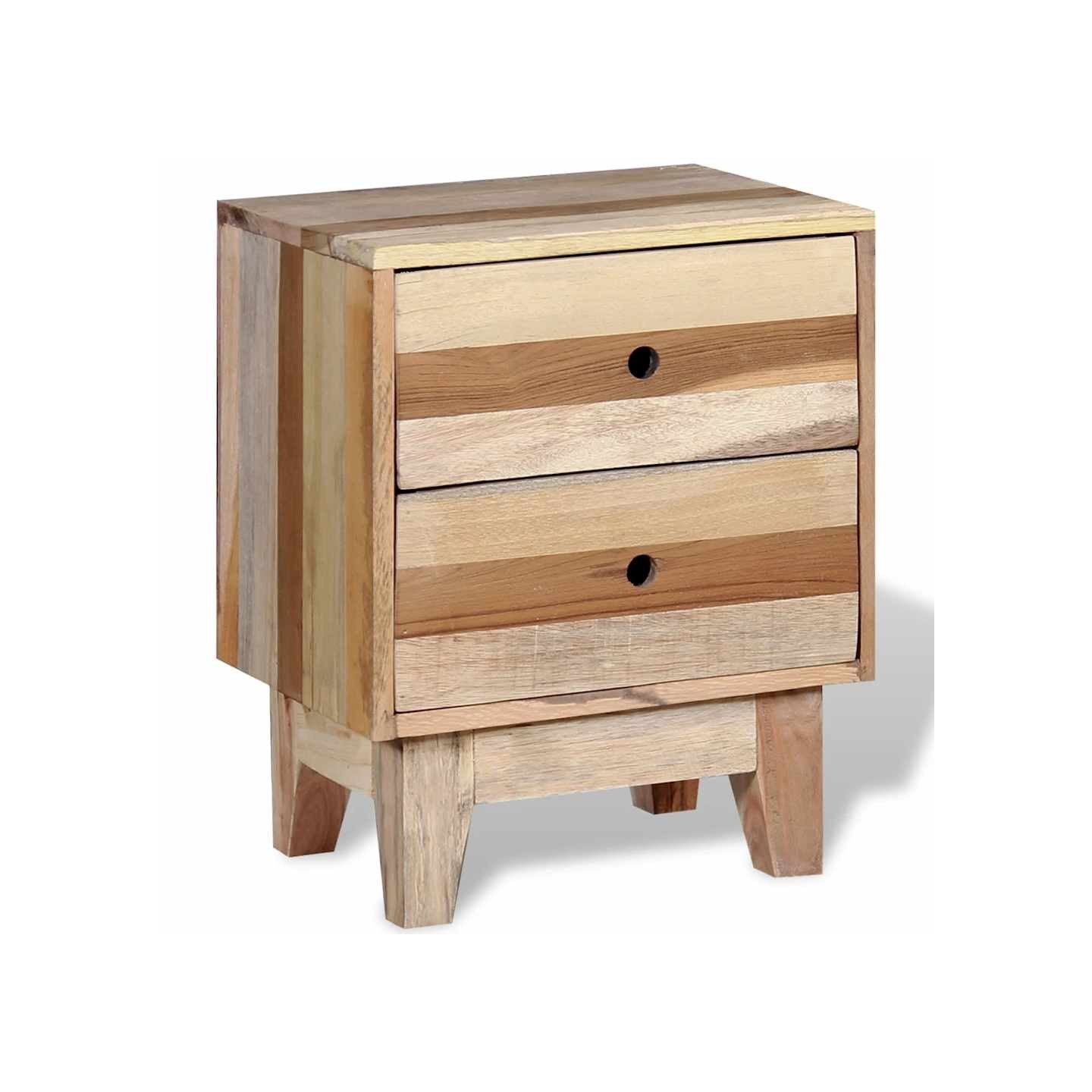 Table de chevet Bois de récupération massif