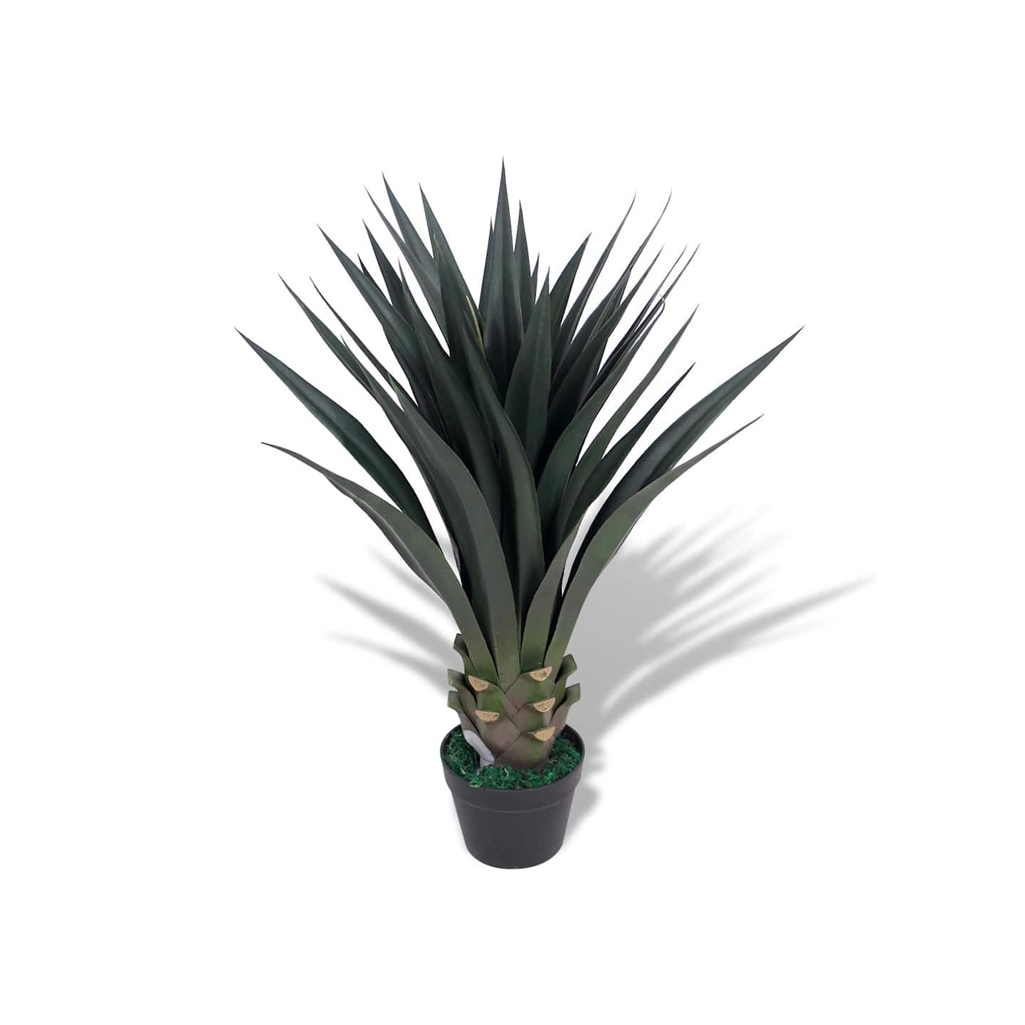 Plante artificielle avec pot Yucca 85 cm Vert