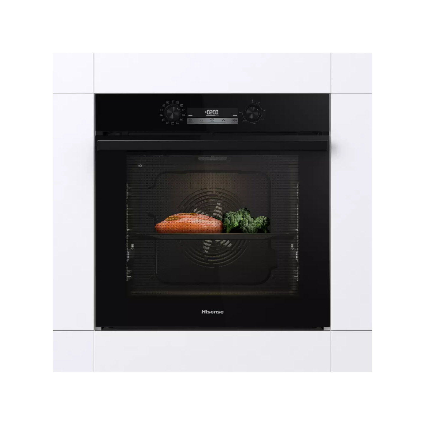 Four pyrolyse Hisense O64213EPBG 77 L AirFry | Nimestore