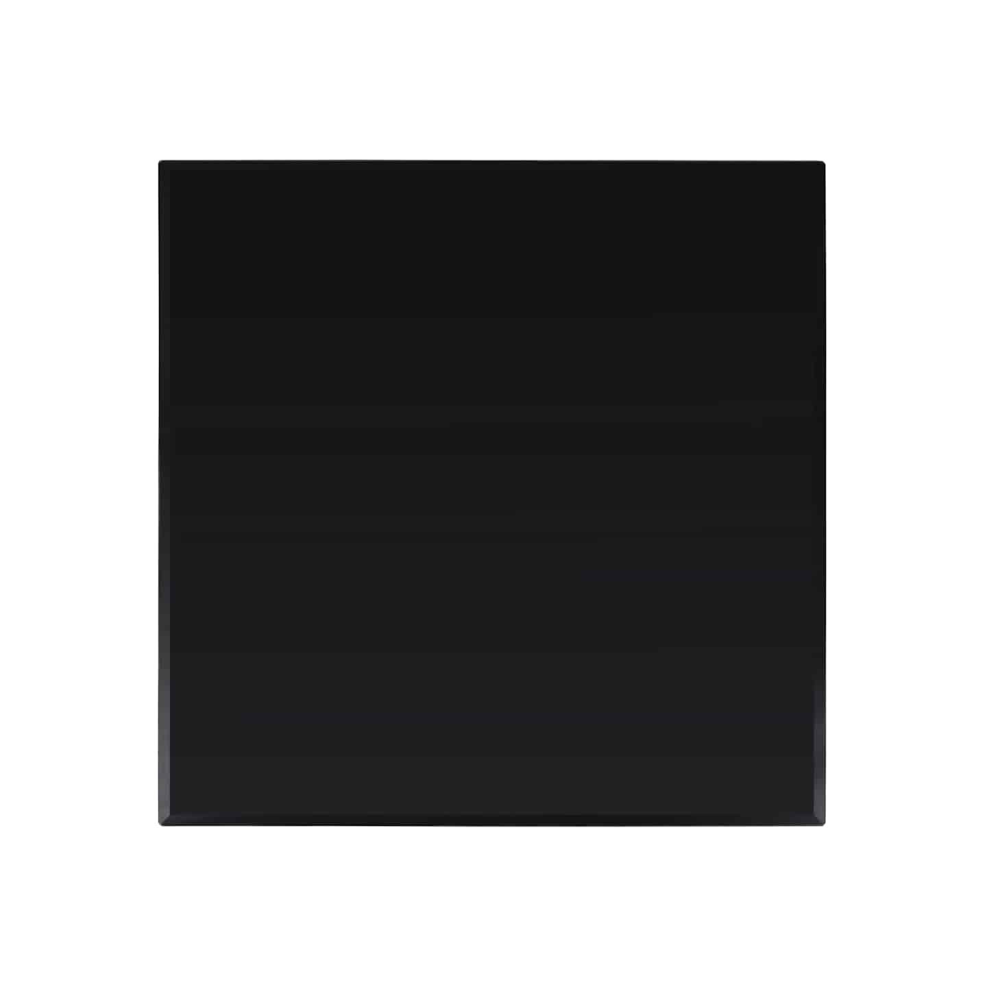 Dessus de table carré Verre trempé 800 x 800 mm