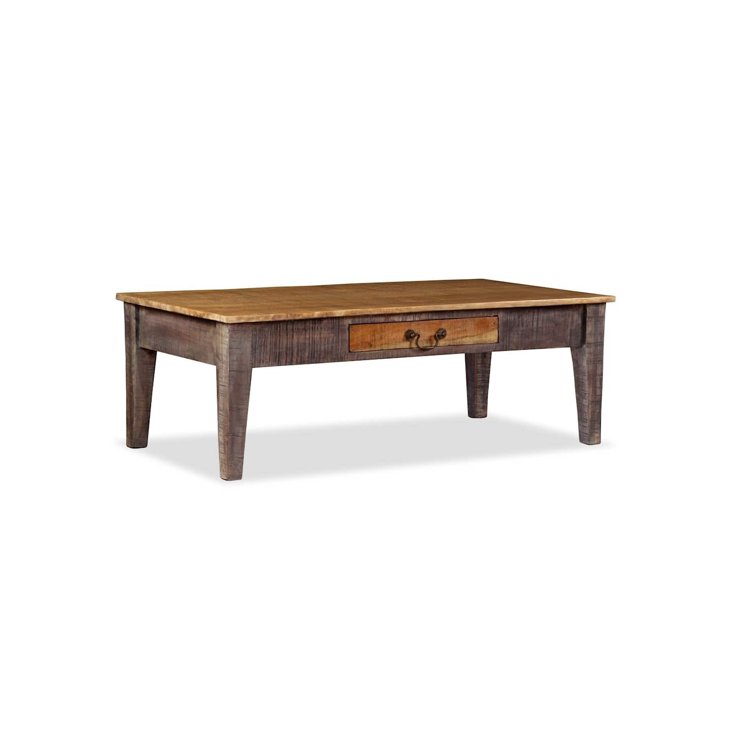 Table basse Bois massif Vintage 118x60x40 cm