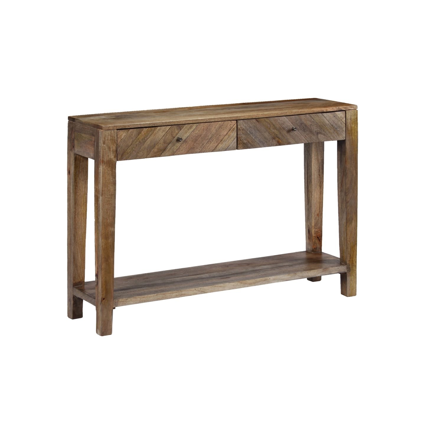 Table console Bois de manguier massif 118 x 30 x 80 cm