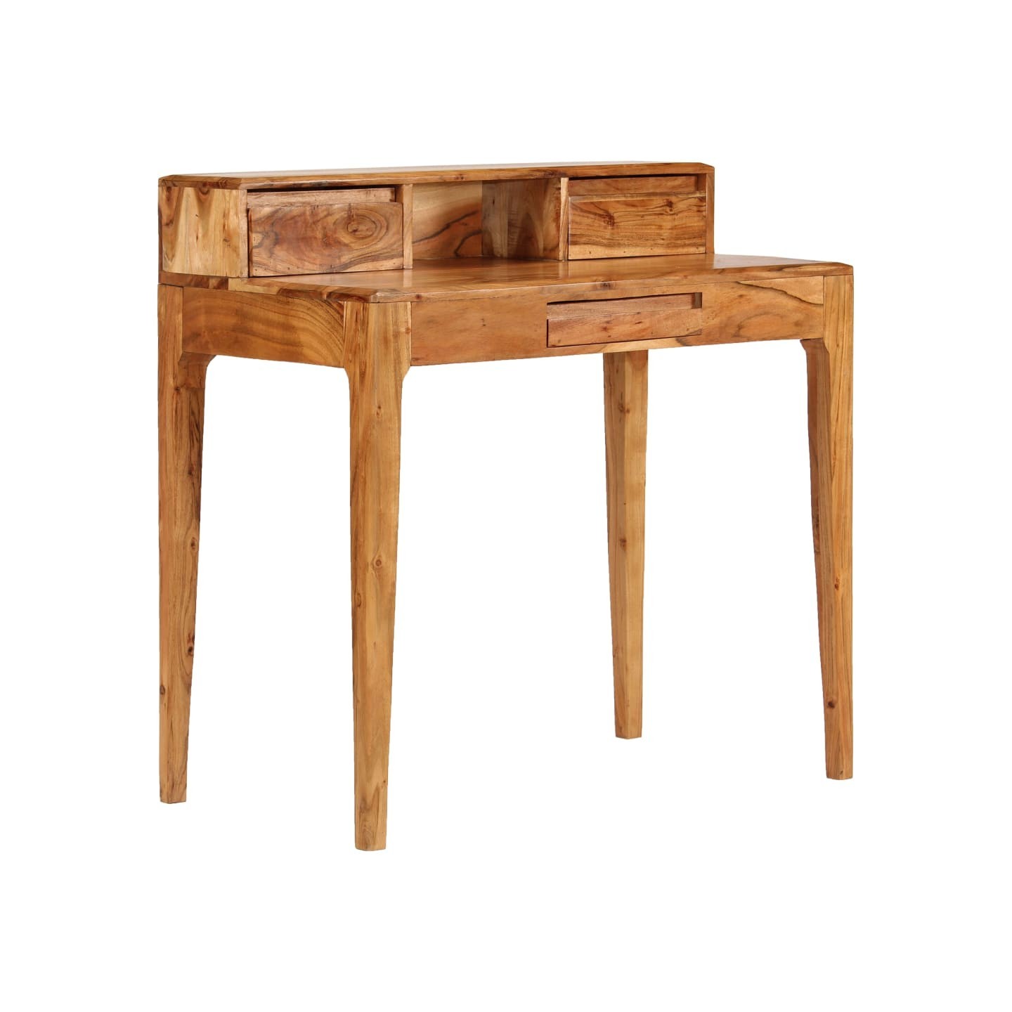 Bureau avec tiroirs Bois massif 88 x 50 x 90 cm