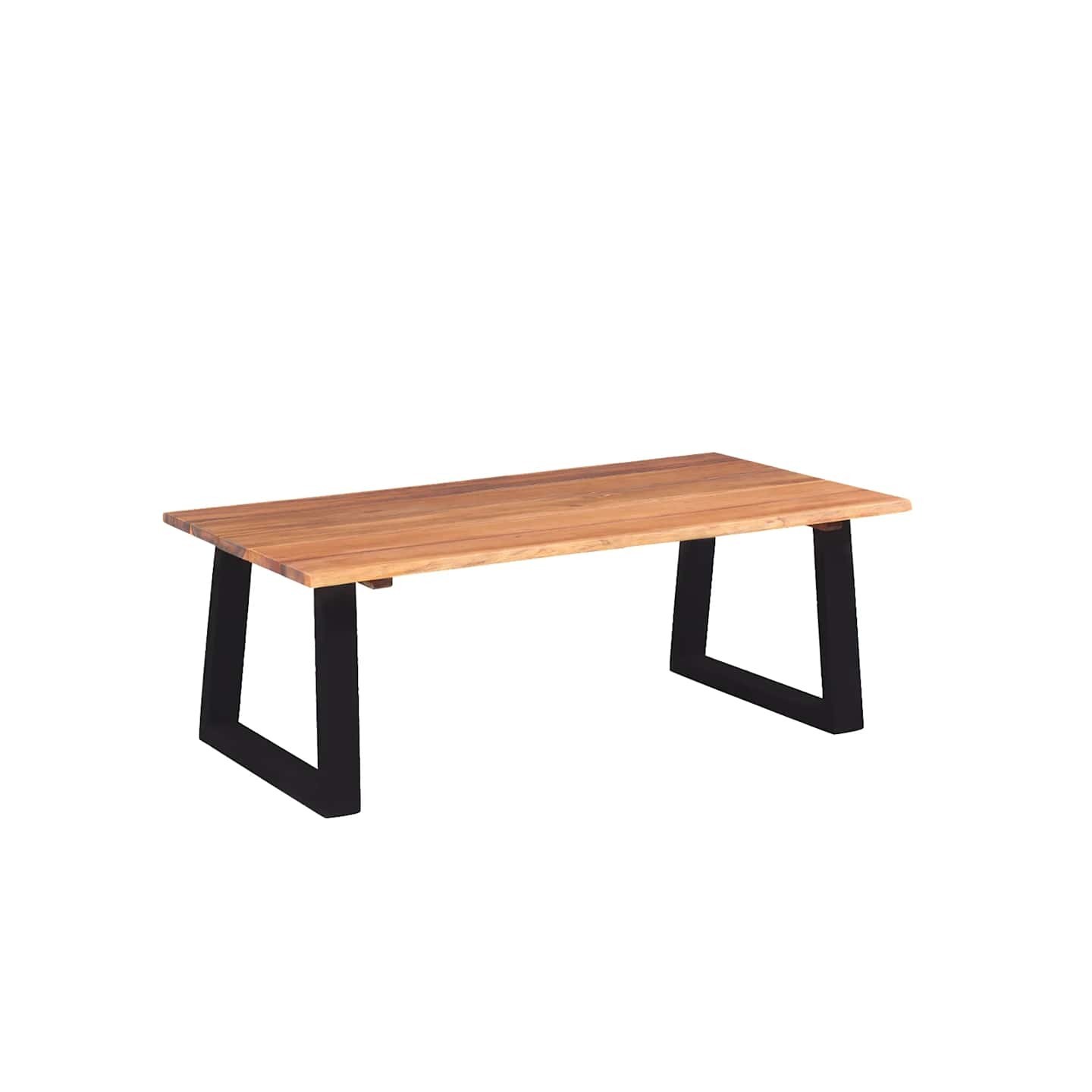 Table basse Bois d'acacia massif 110x60x40 cm